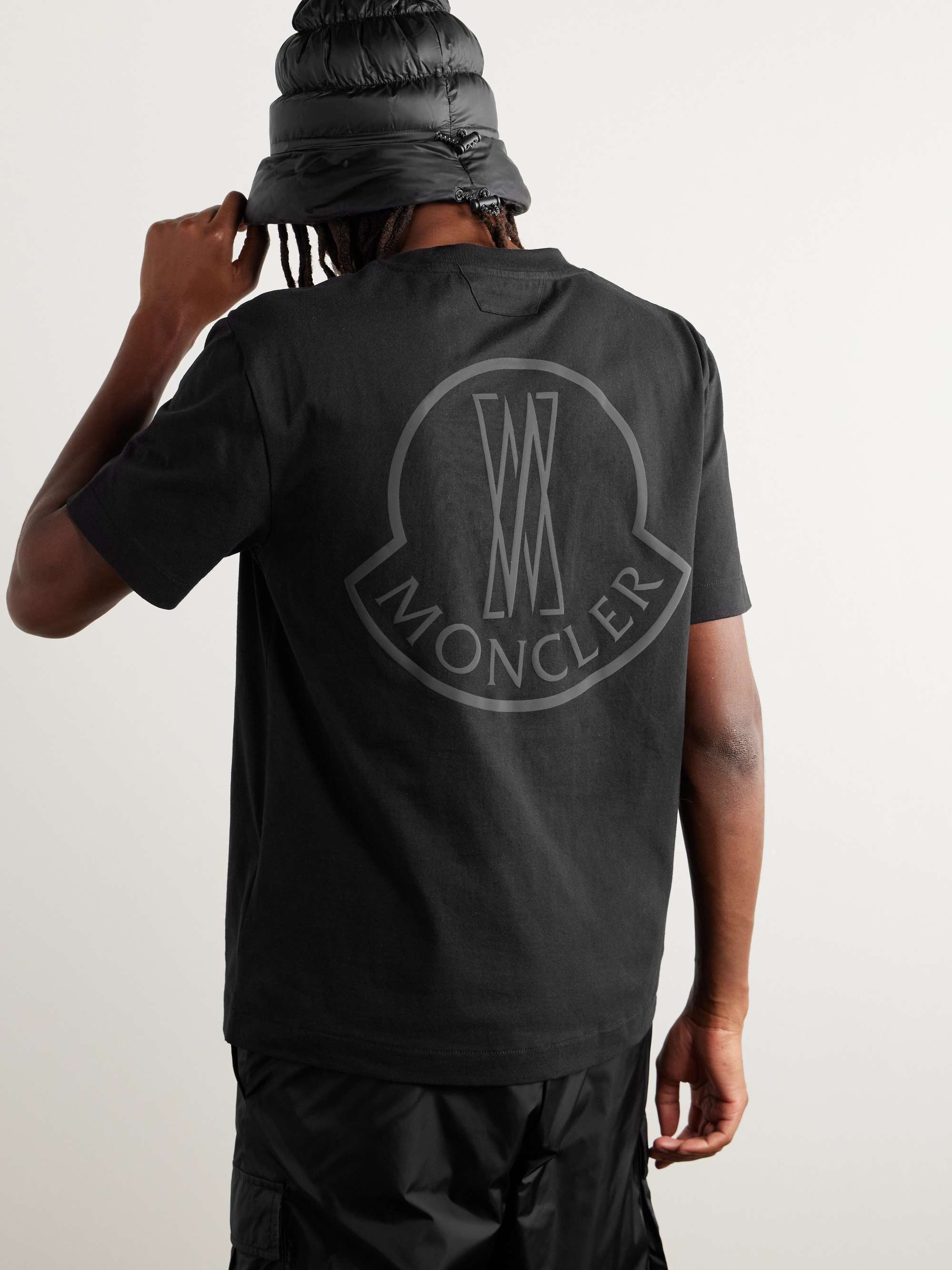 + Pharrell Williams Logo-Appliquéd Cotton-Jersey T-Shirt view