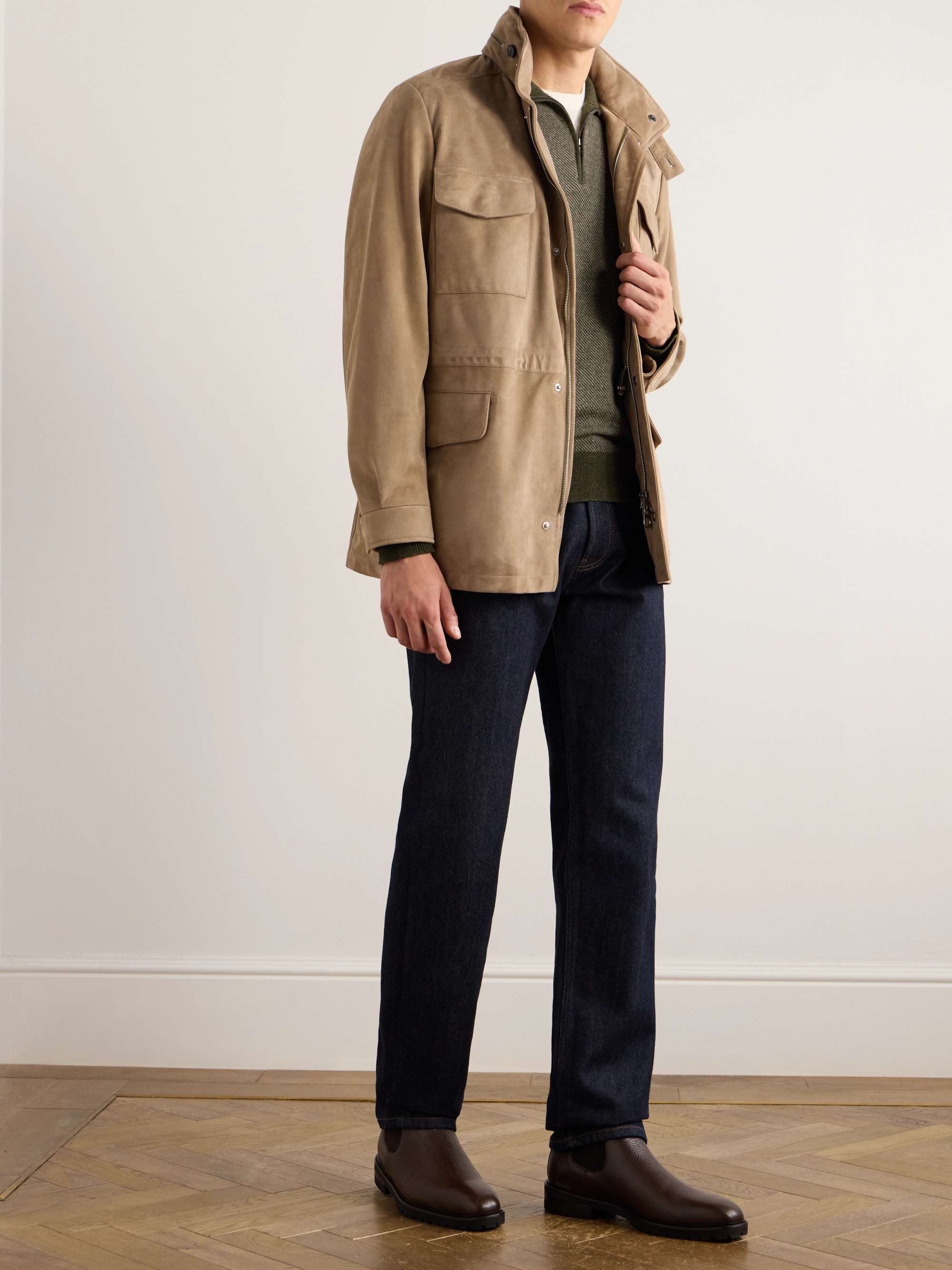 Roadster Cashmere Half-Zip Sweater view