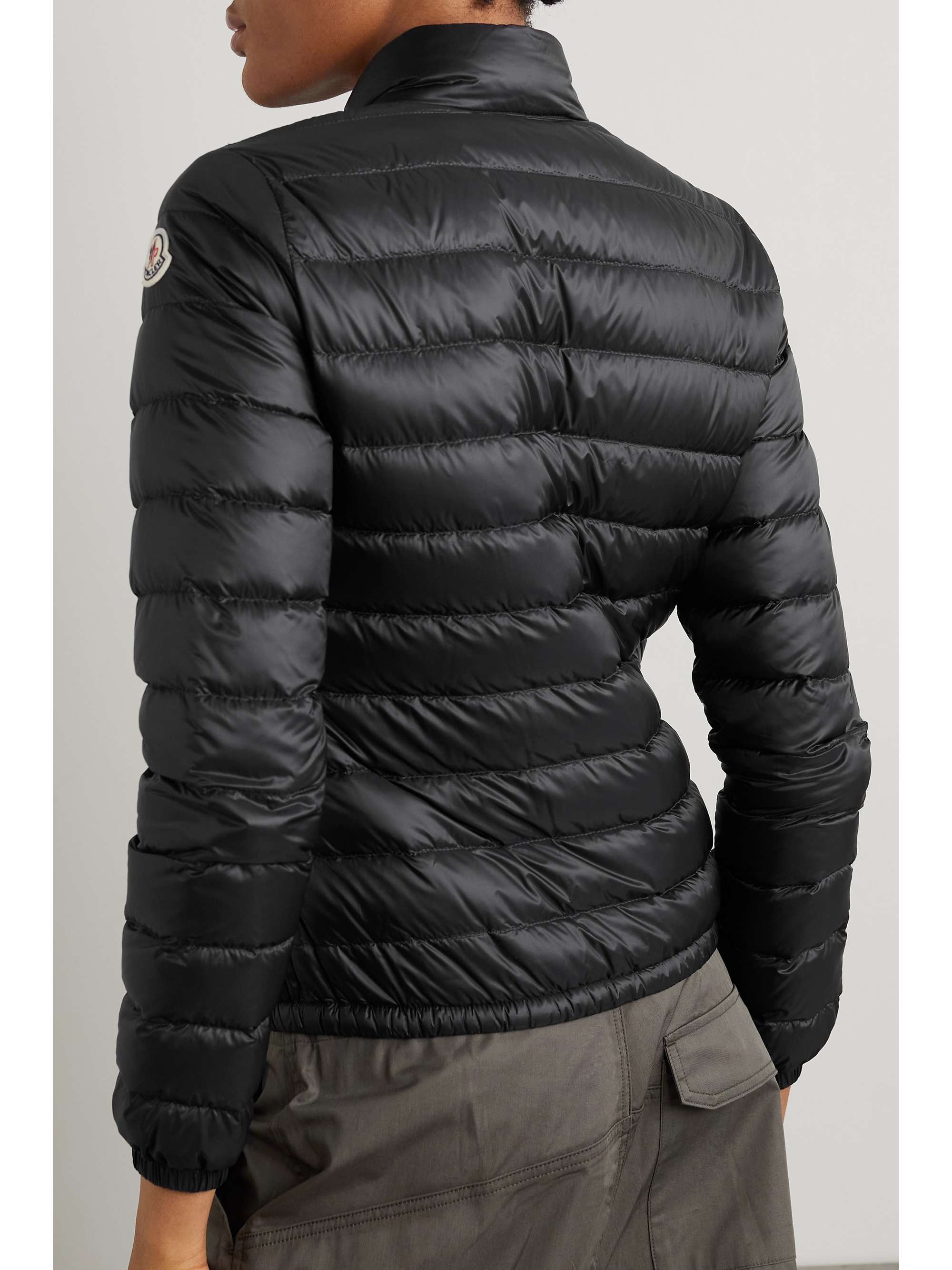Lans quilted padded shell down jacket view