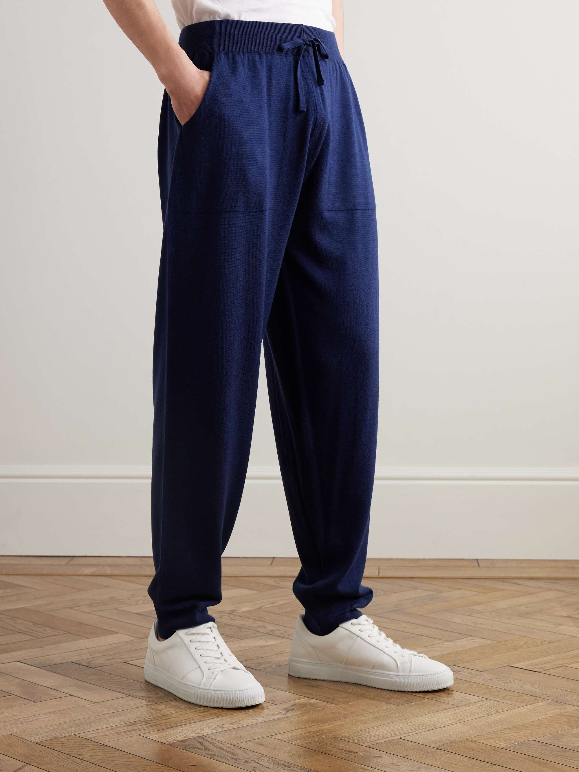 Henning Tapered Merino Wool Sweatpants view