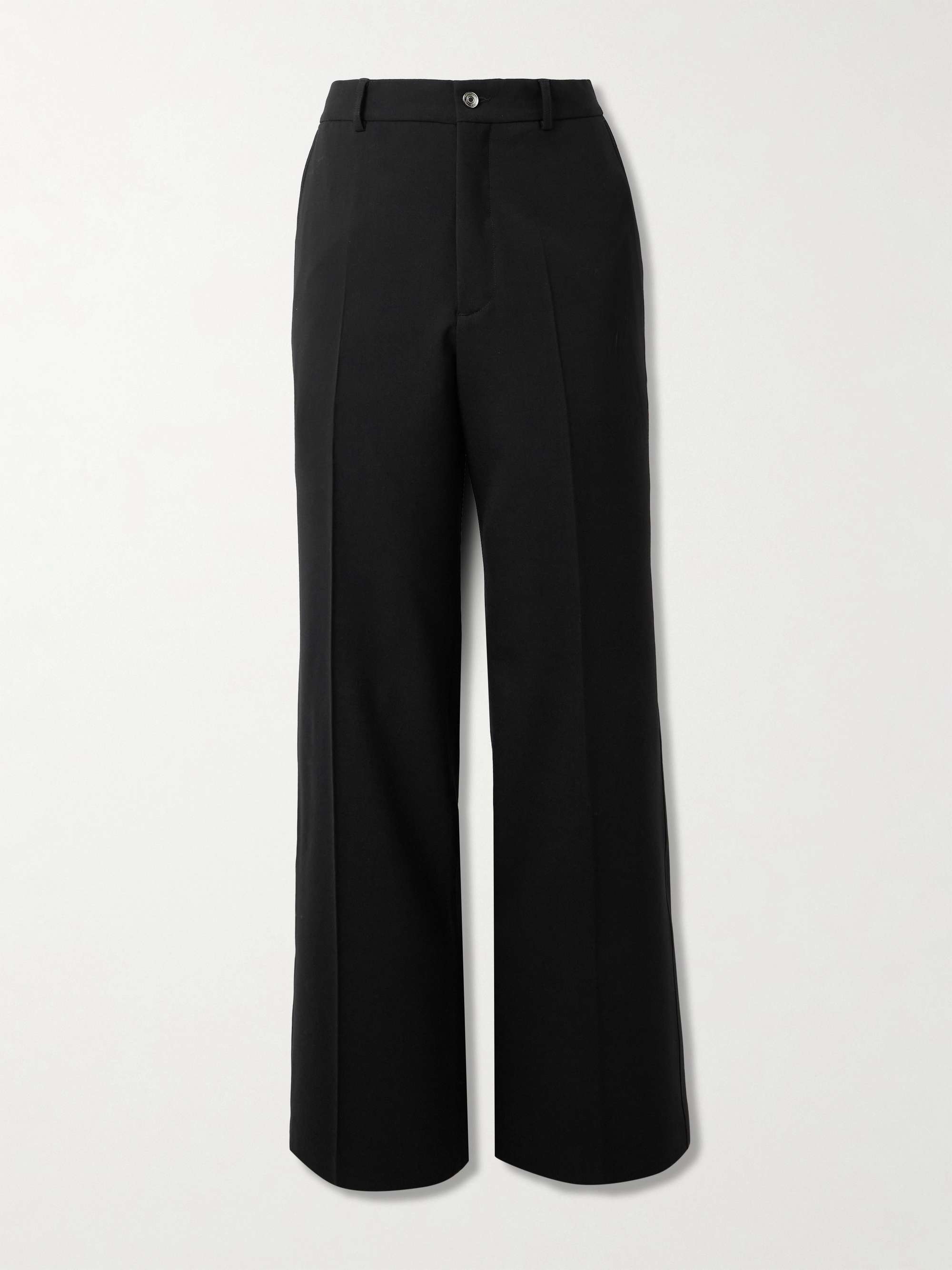 Zooty Straight-Leg Stretch-Wool Trousers view