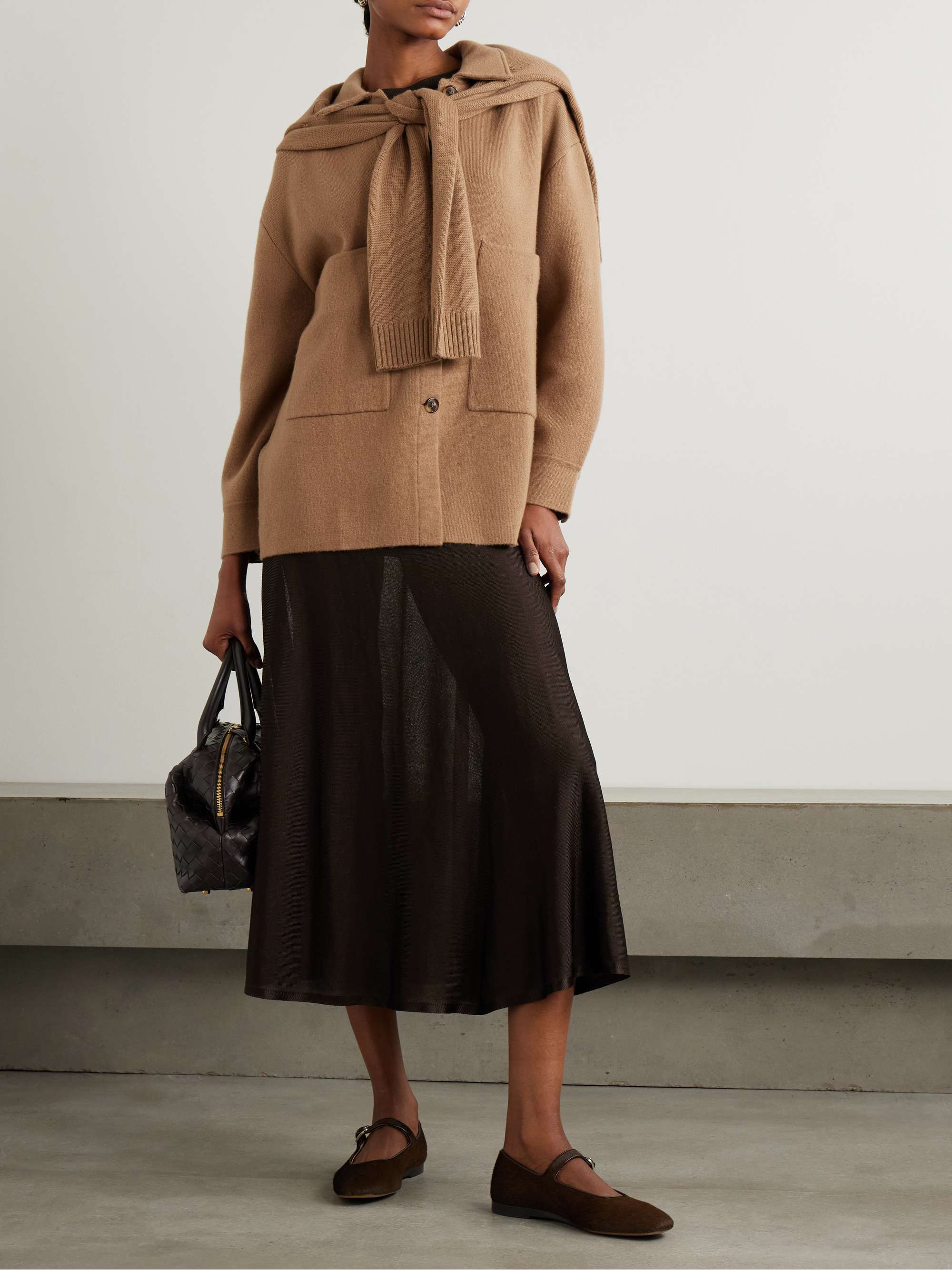 Julianne cashmere cardigan view