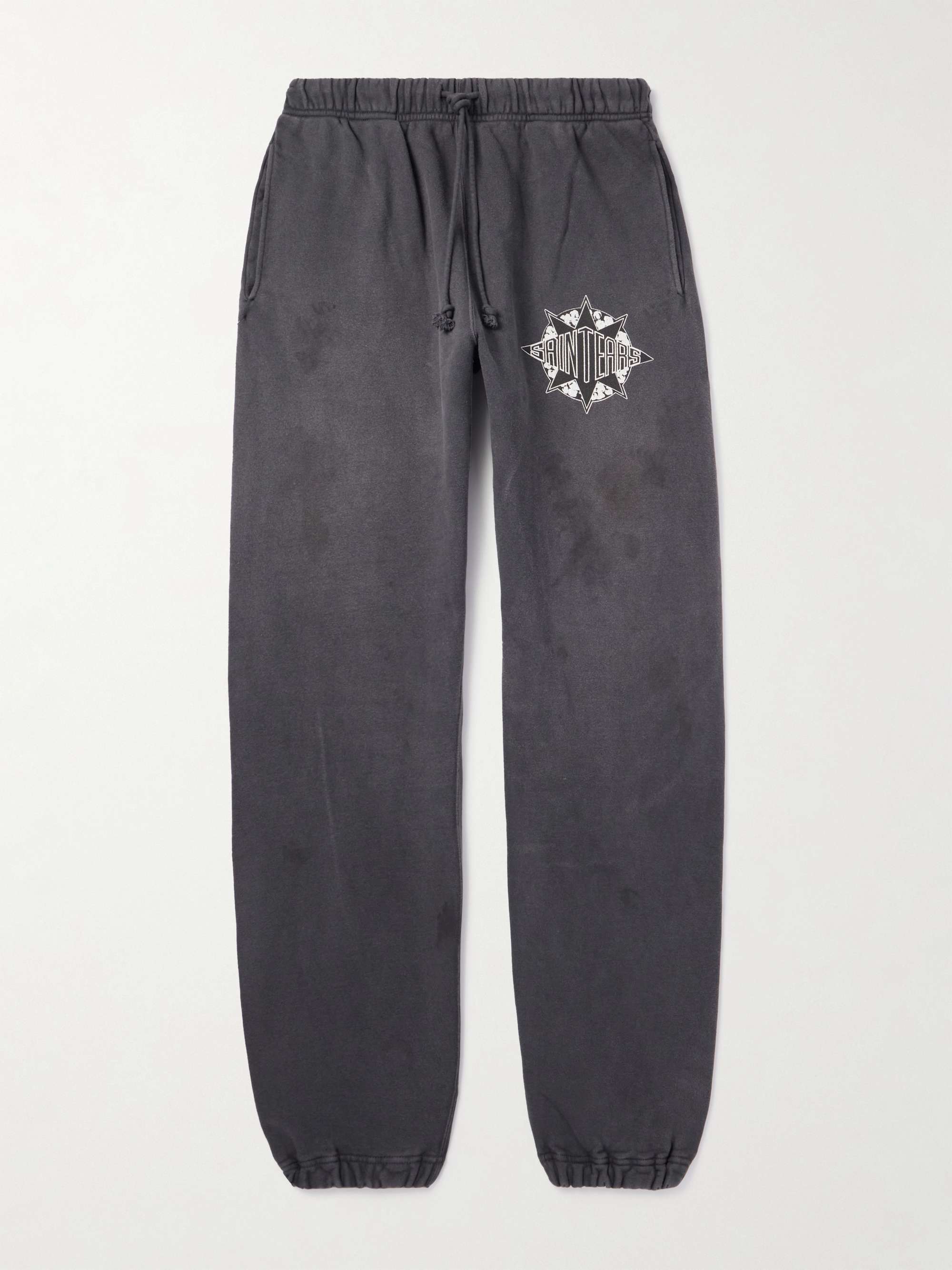 + Denim Tears Logo-Print Cotton-Jersey Sweatpants view