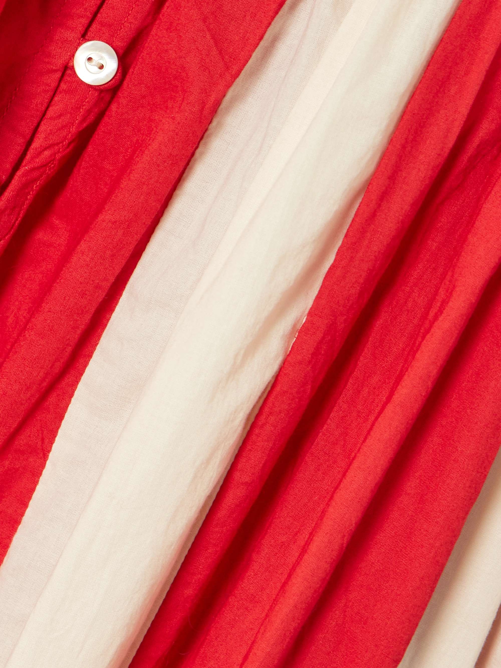 Liberty striped cotton maxi dress view