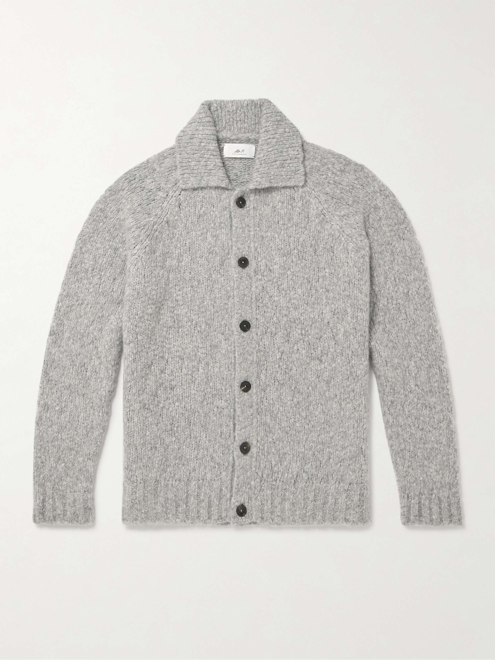 Alpaca-Blend Cardigan view