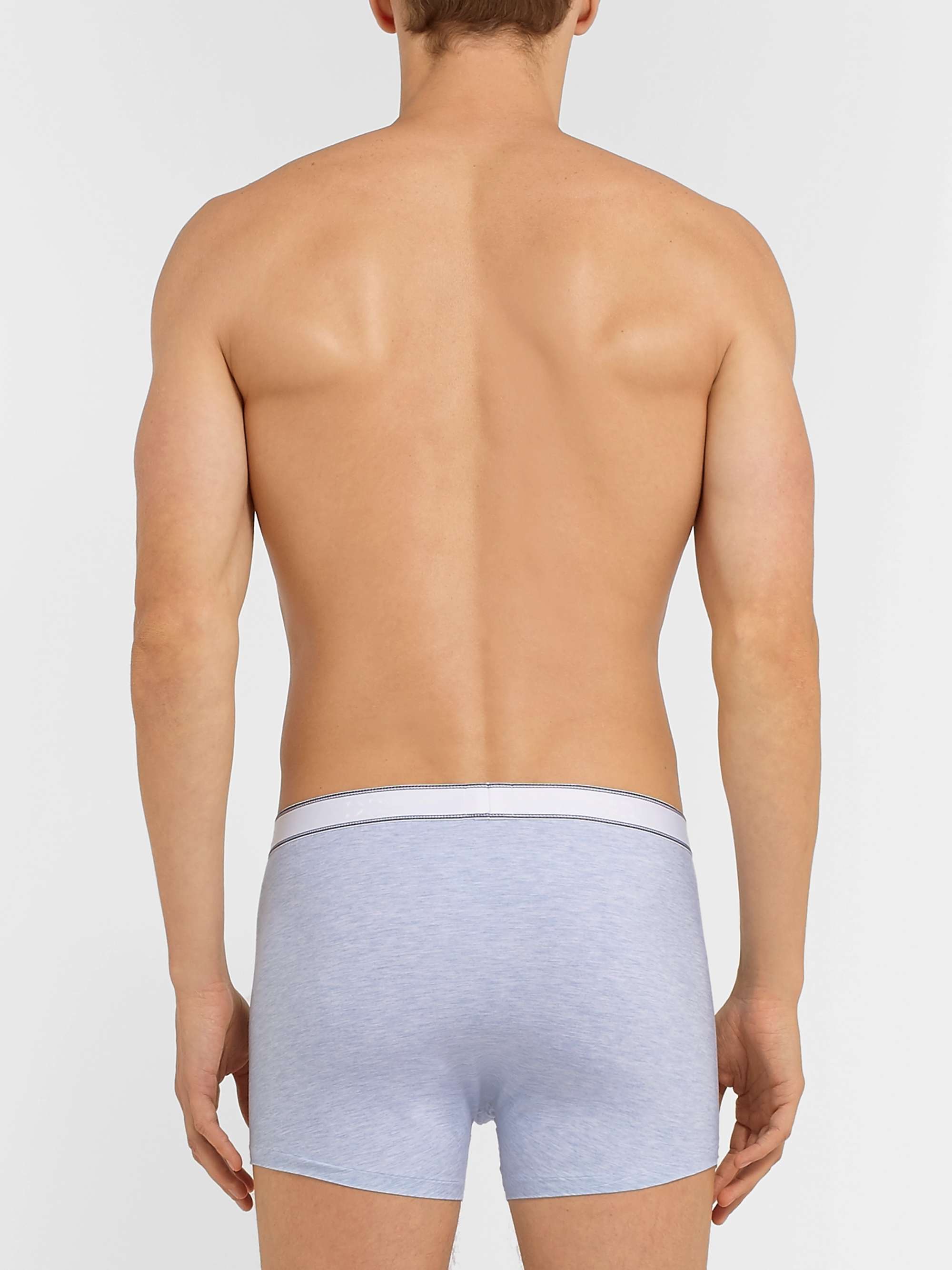 Ethan Mélange Stretch-Micro Modal Boxer Briefs view