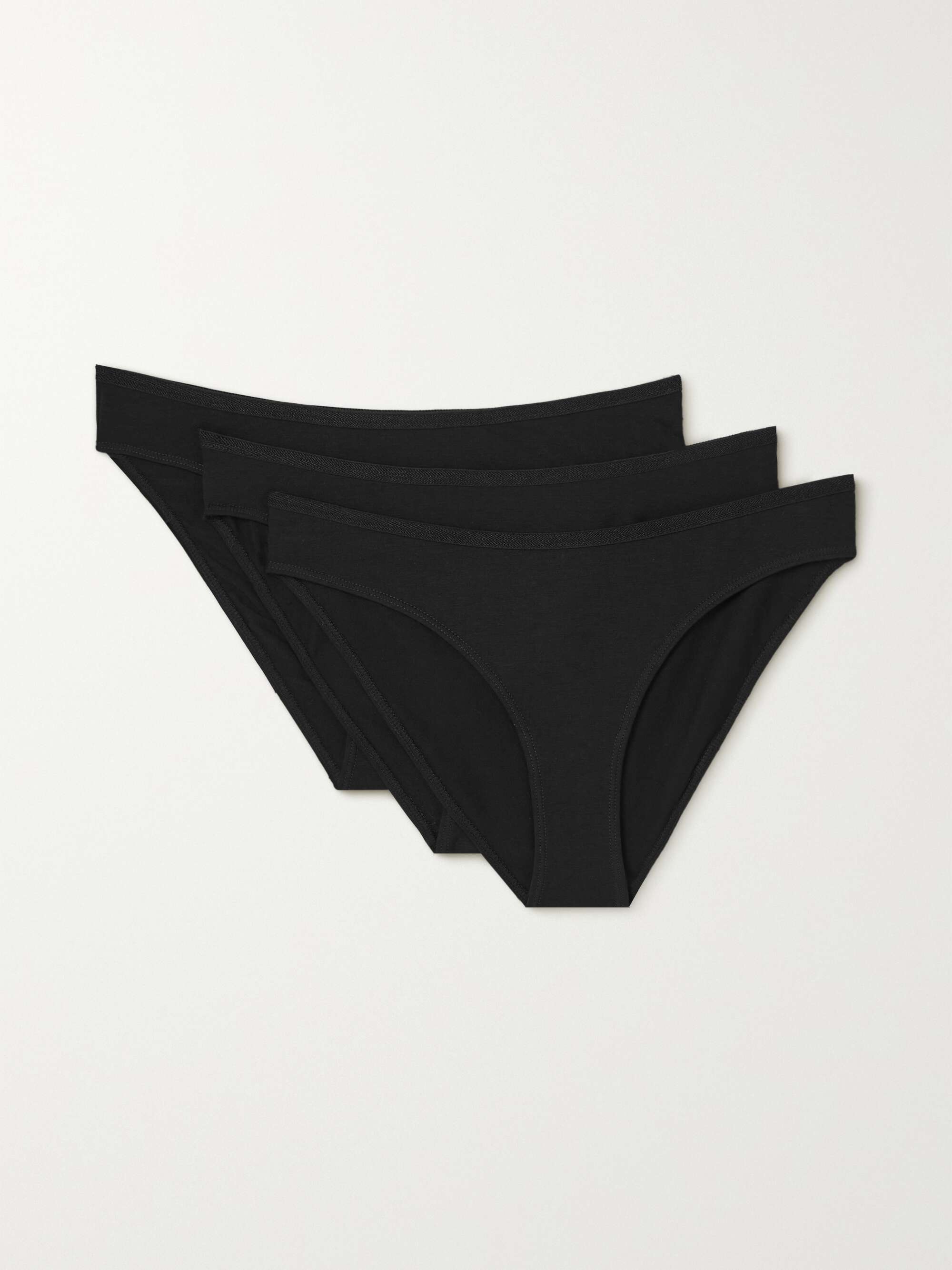 + NET SUSTAIN set of three TENCEL Lyocell-blend briefs view