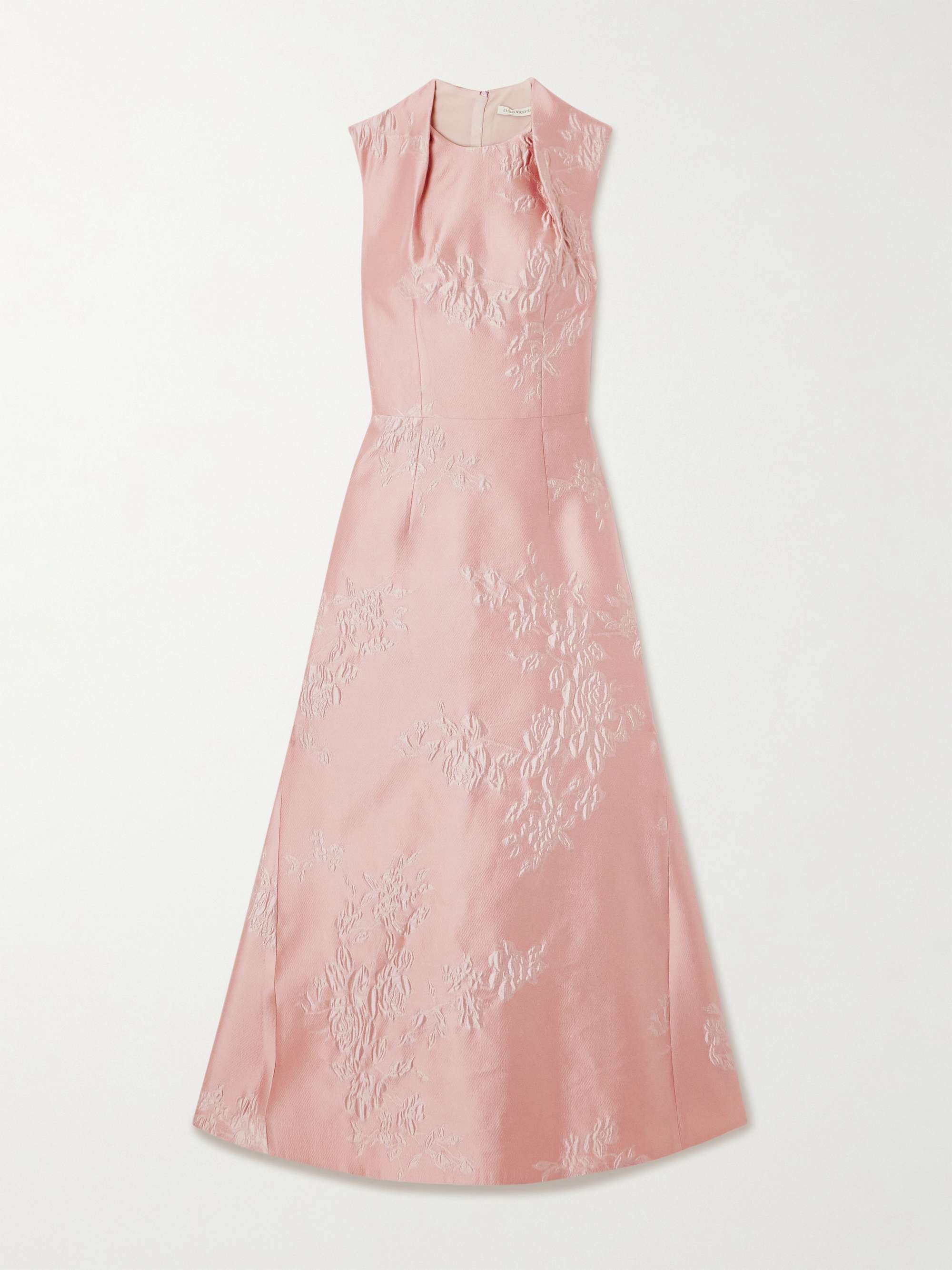 Kissa jacquard midi dress view