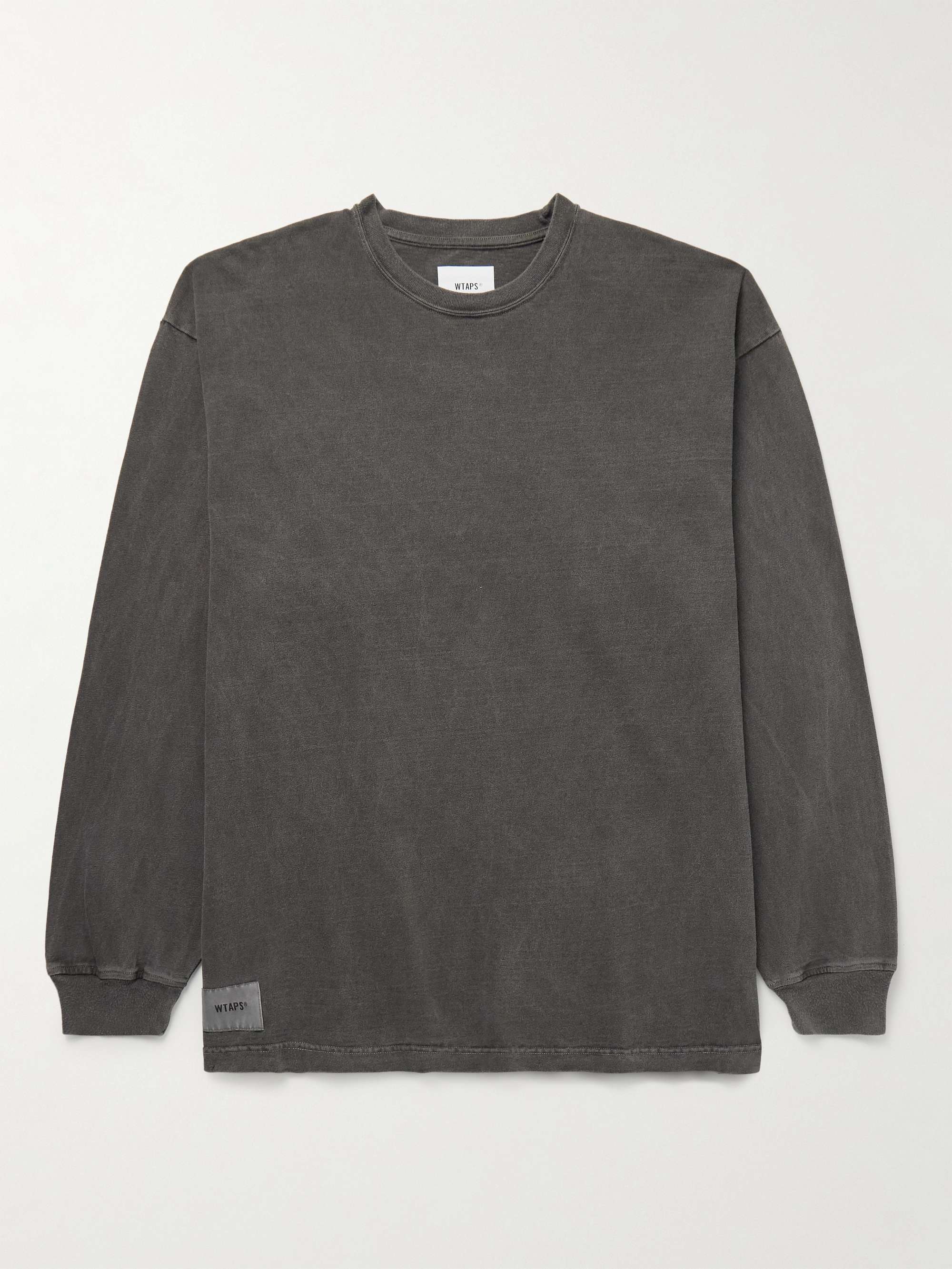 Printed Garment-Dyed Cotton-Jersey T-Shirt view