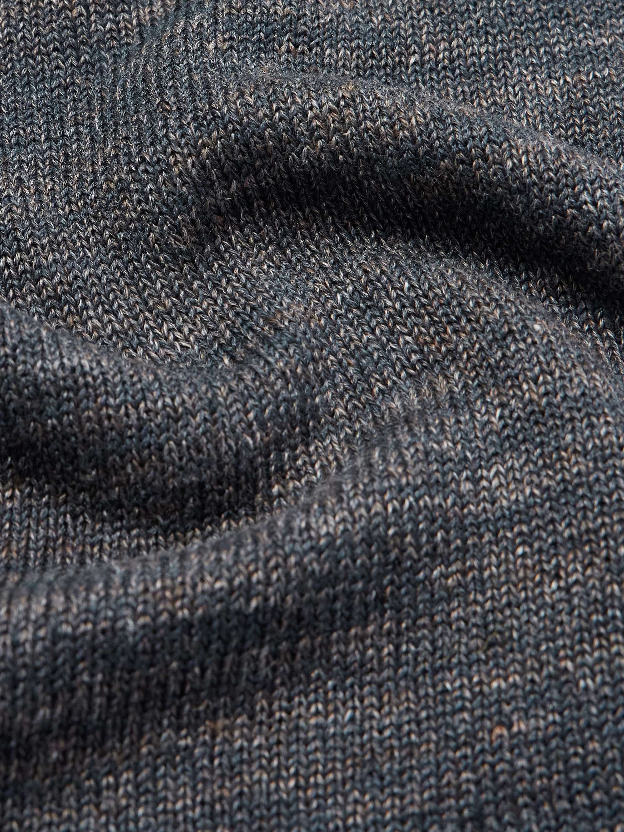 Knitted Linen Polo Shirt view