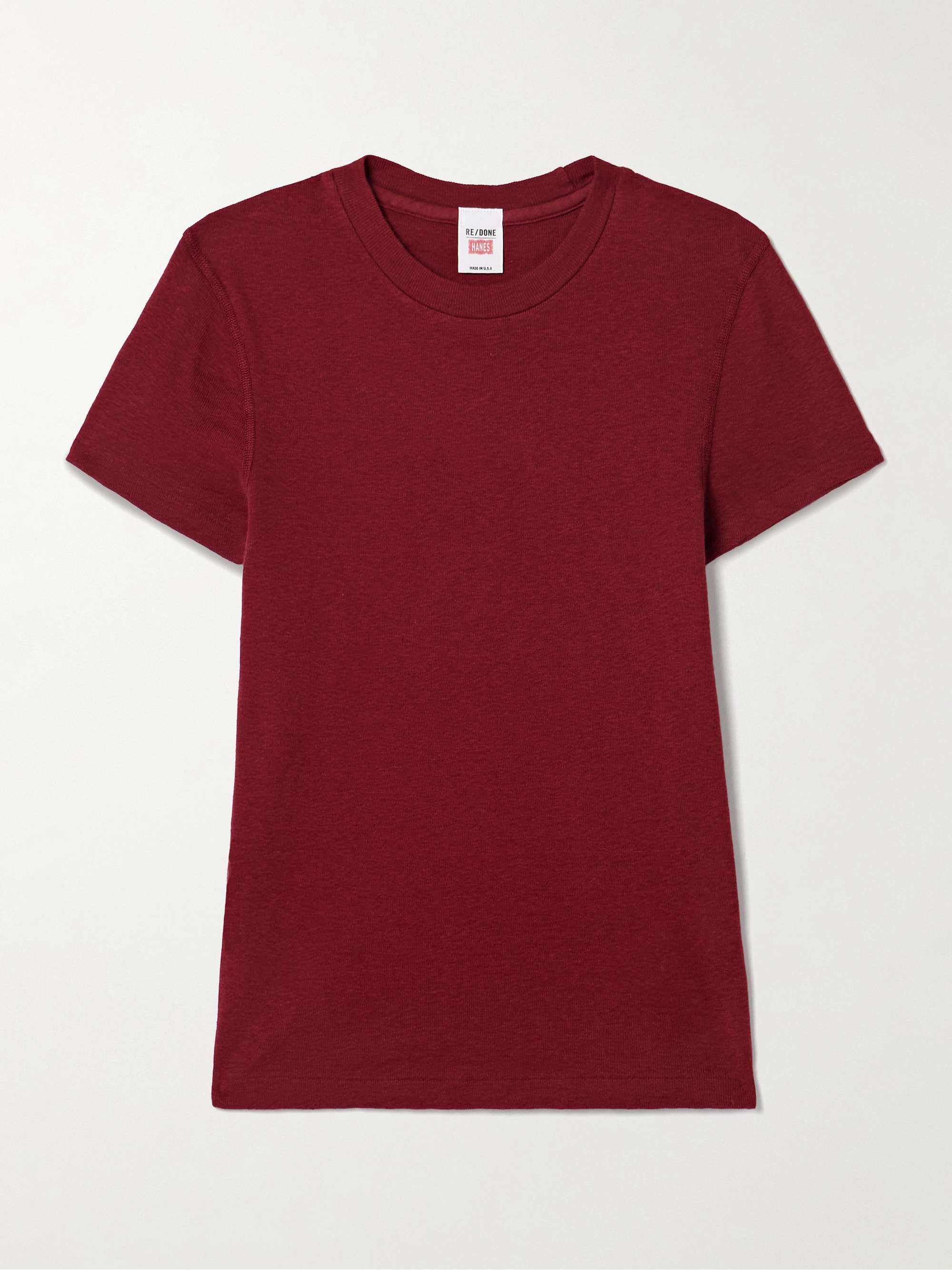 + Hanes 90s Baby recycled-cotton jersey T-shirt view