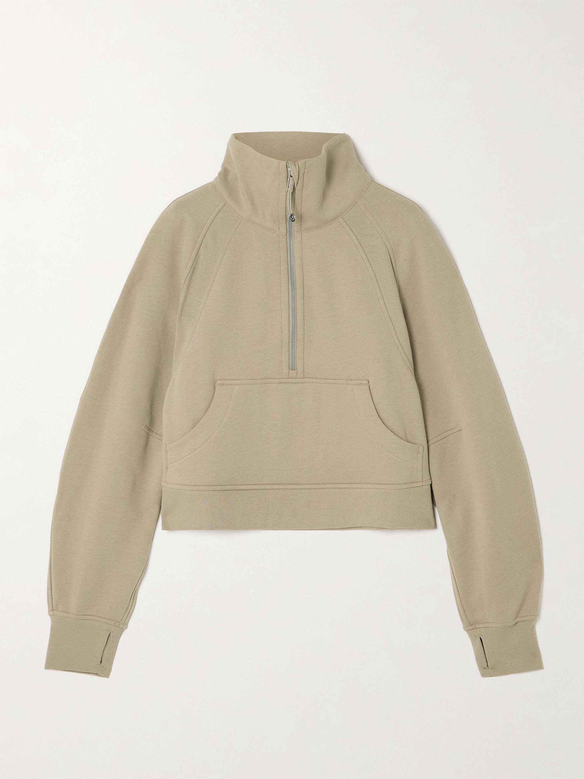Scuba cotton-blend fleece sweatshirt view