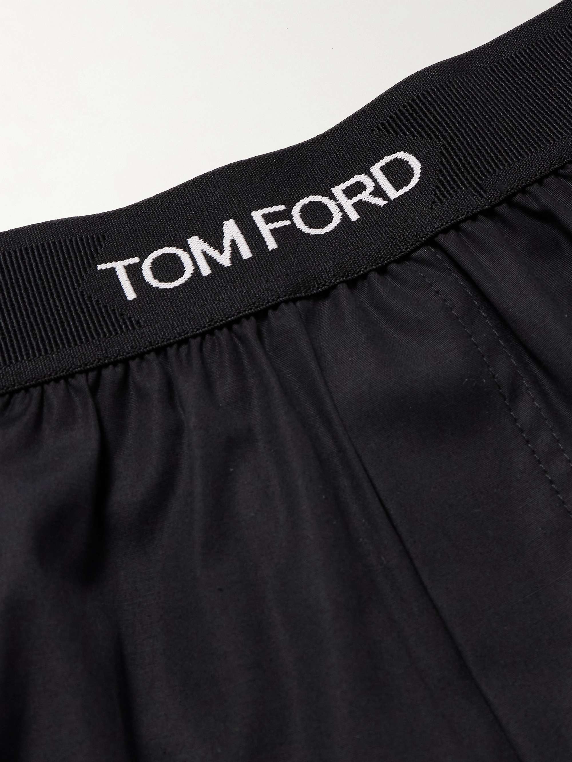 Stretch-Cotton Boxer Shorts view