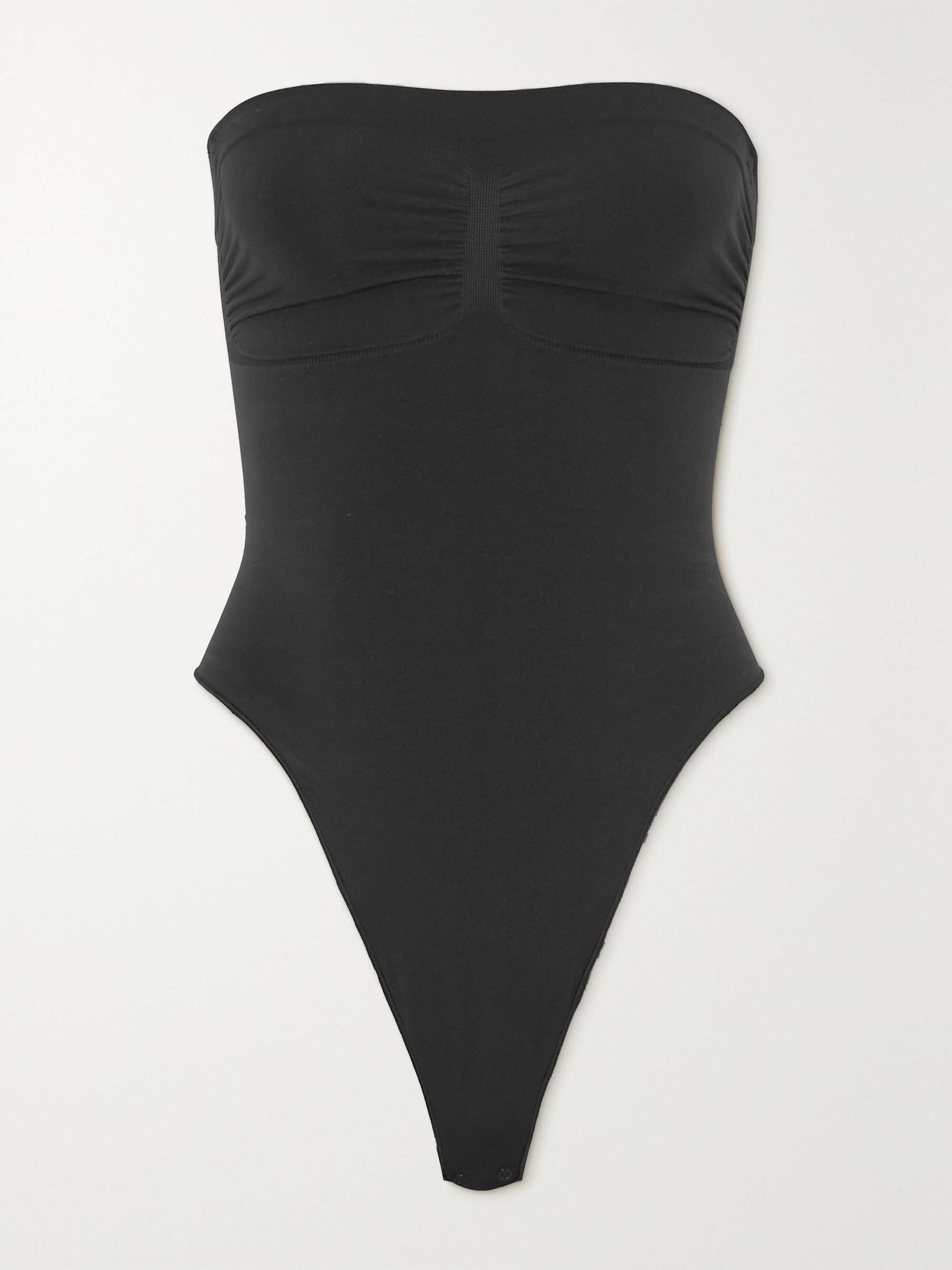 Seamless Sculpt strapless thong bodysuit view