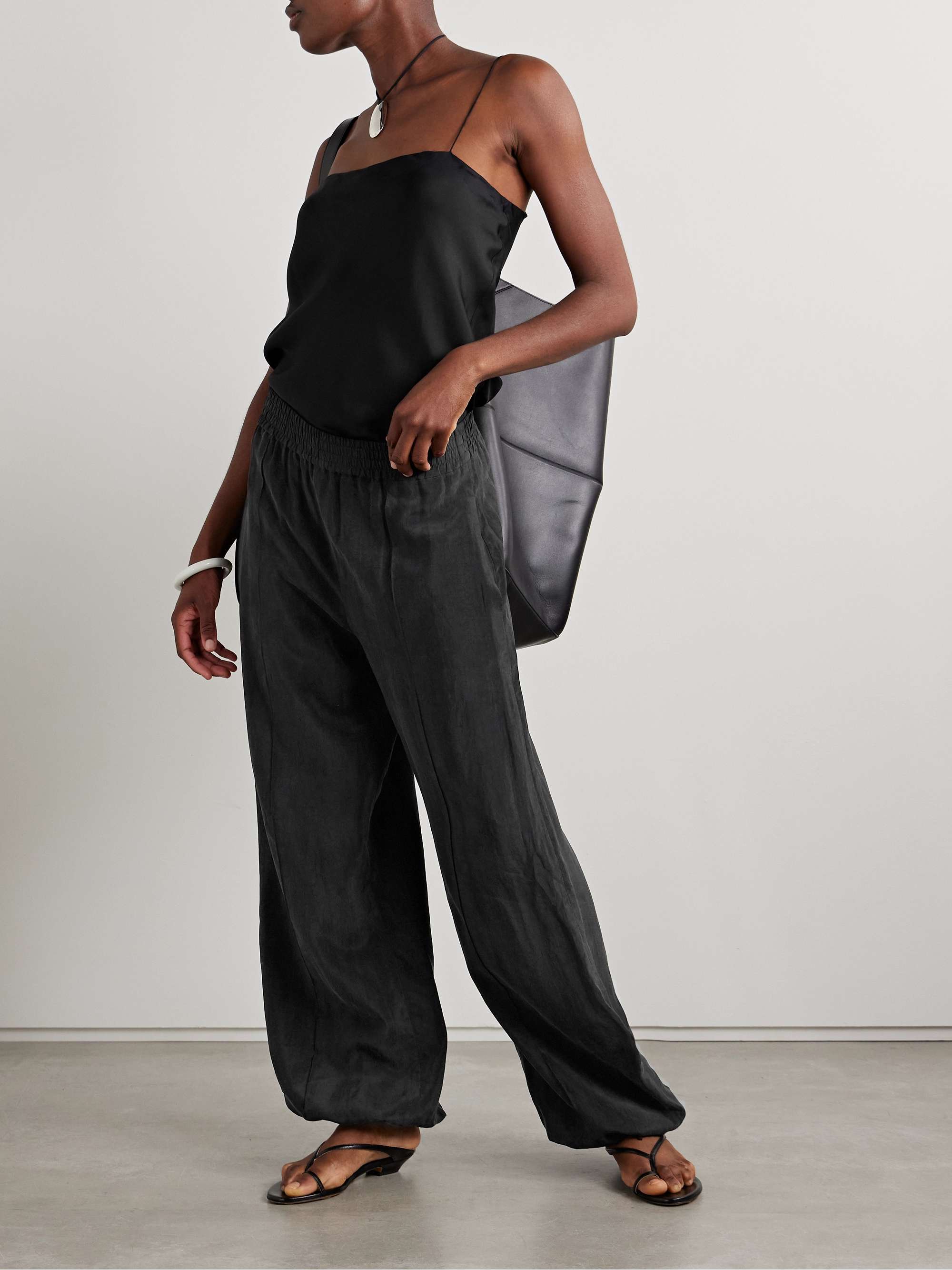 TENCEL™ Lyocell tapered track pants view