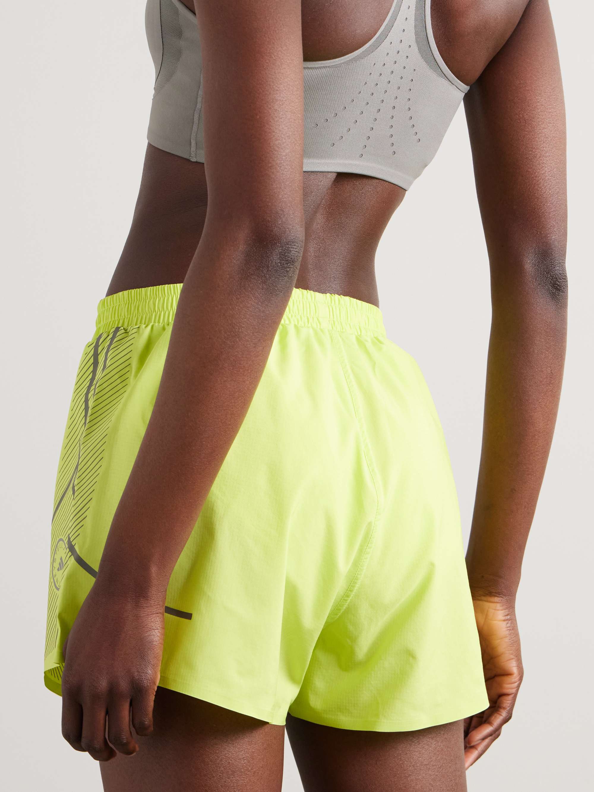 TruePace printed recycled-shell shorts view