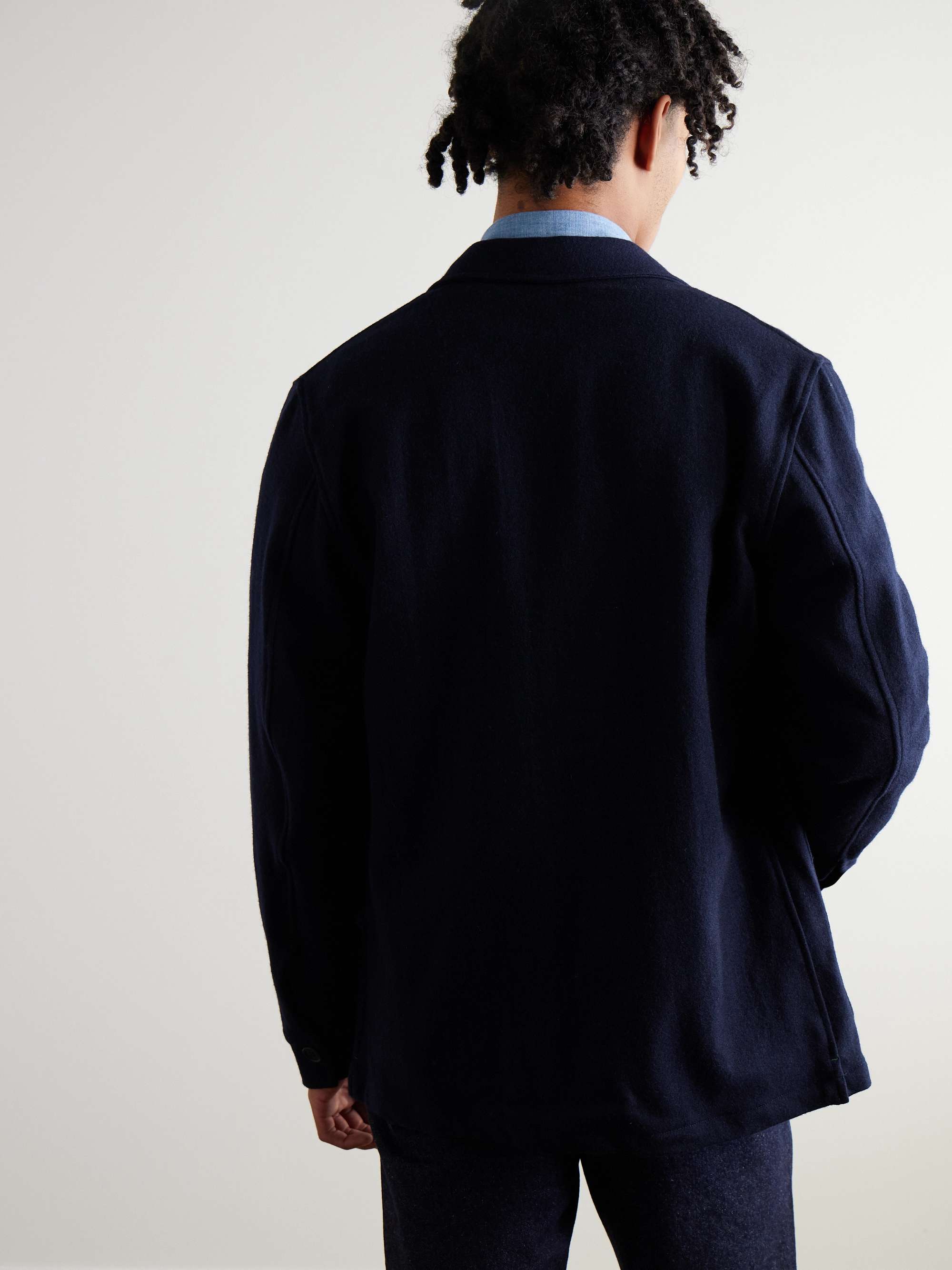 Melton Wool Chore Jacket view