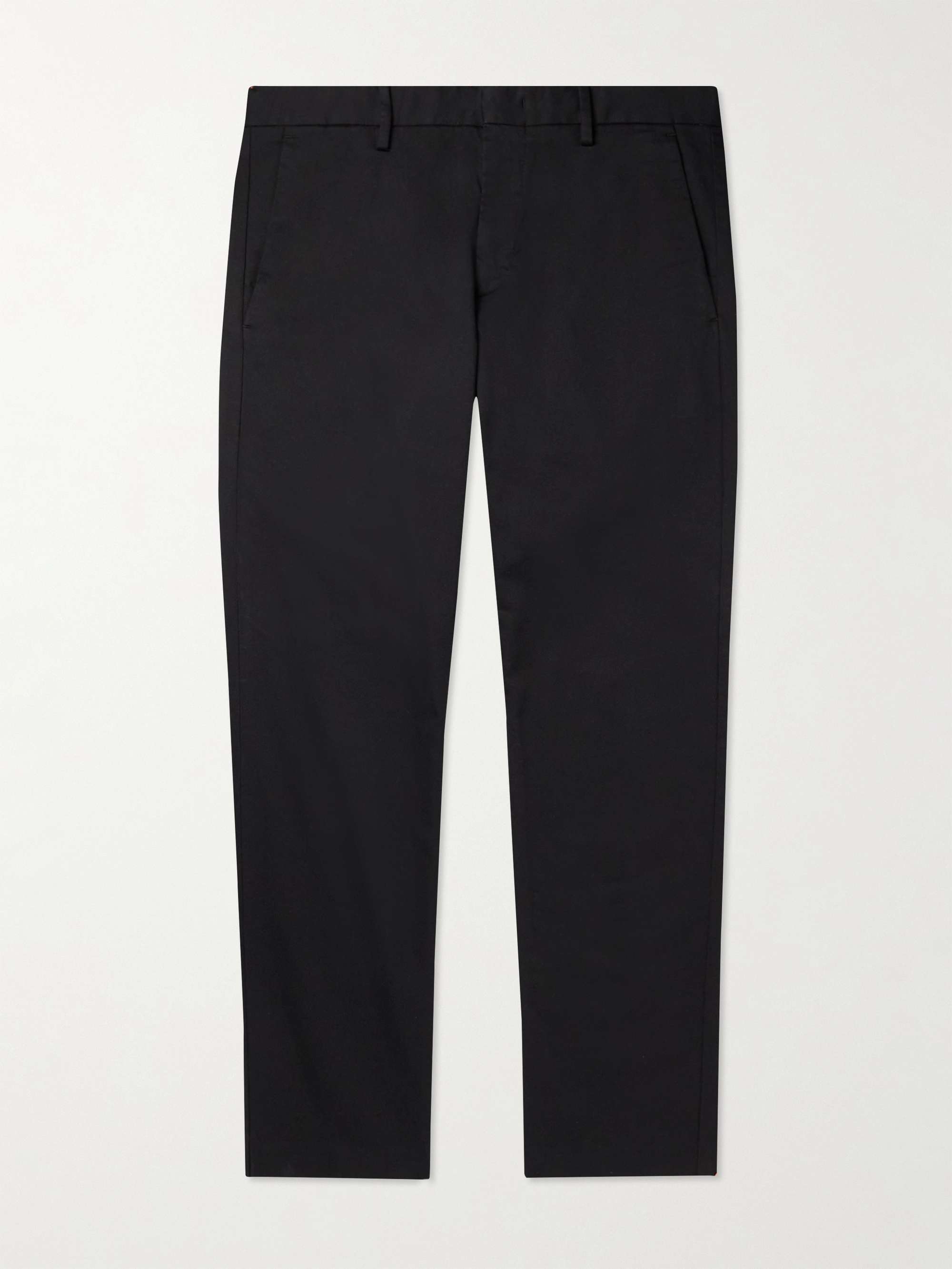 Theo Slim-Fit Organic Cotton-Blend Chinos view