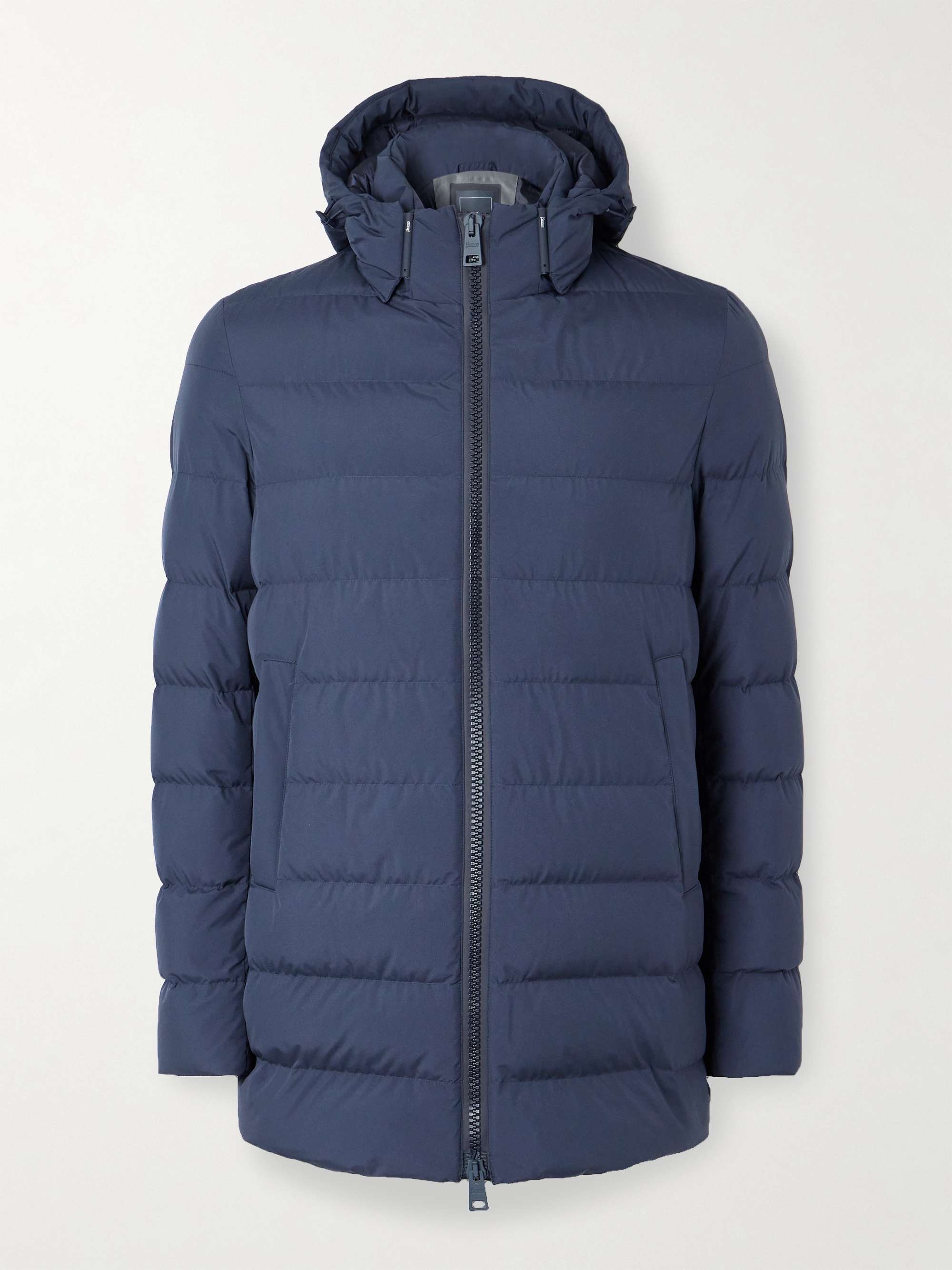 Laminar Quilted GORE‑TEX INFINIUM™ WINDSTOPPER® Hooded Down Jacket view