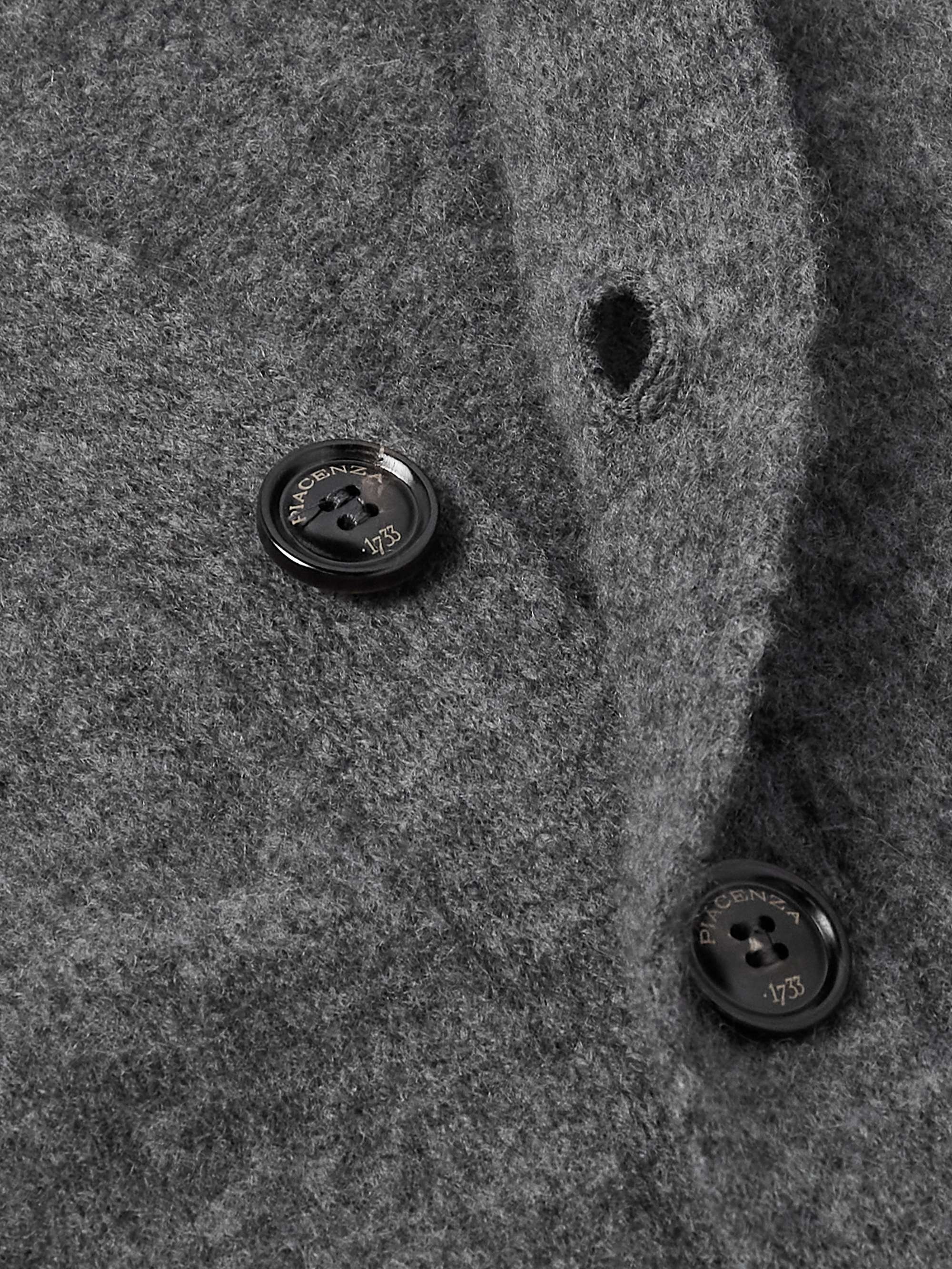 Brushed Cashmere-Blend Cardigan view