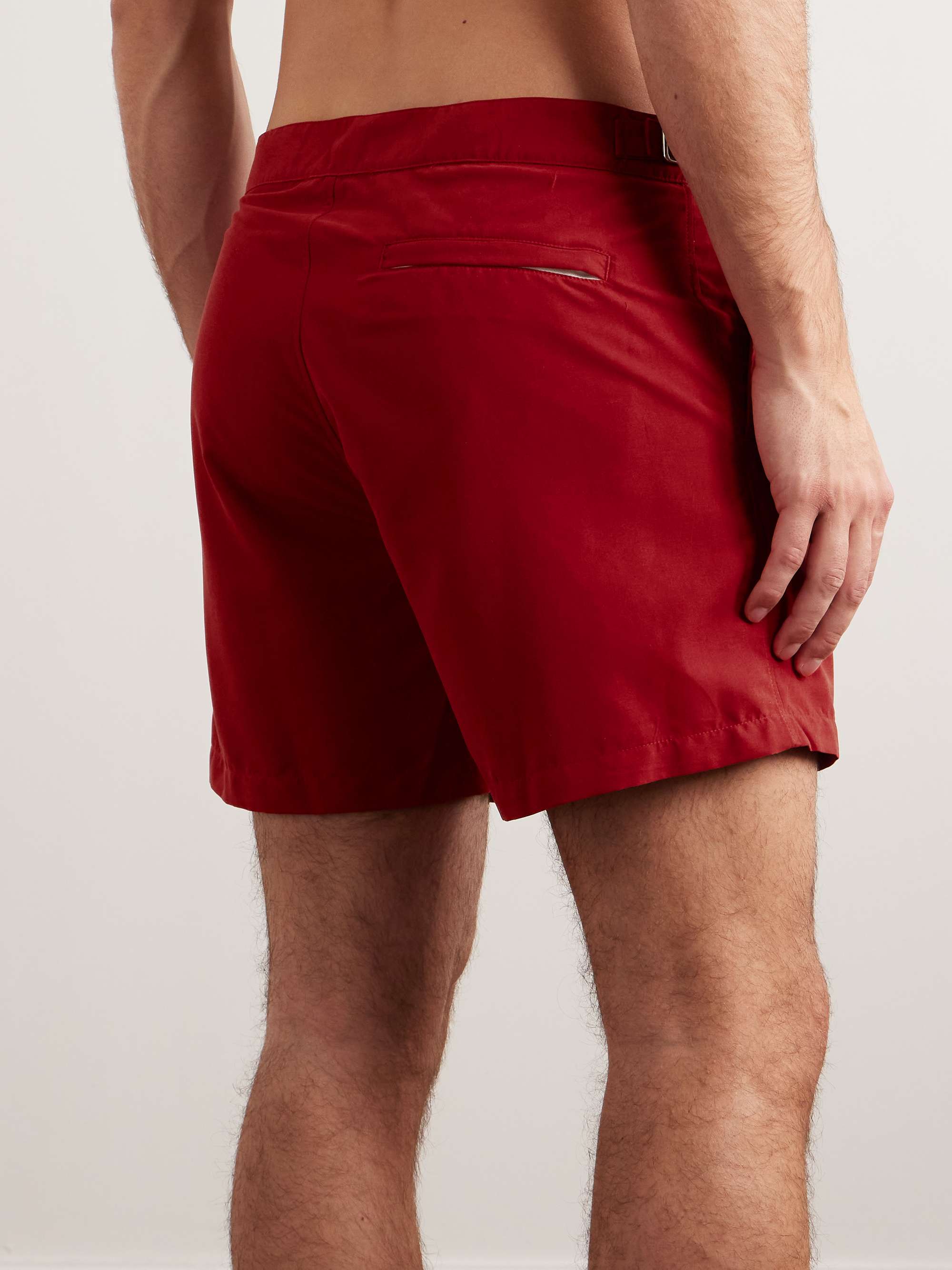 Schooner Straight-Leg Mid-Length Swim Shorts view