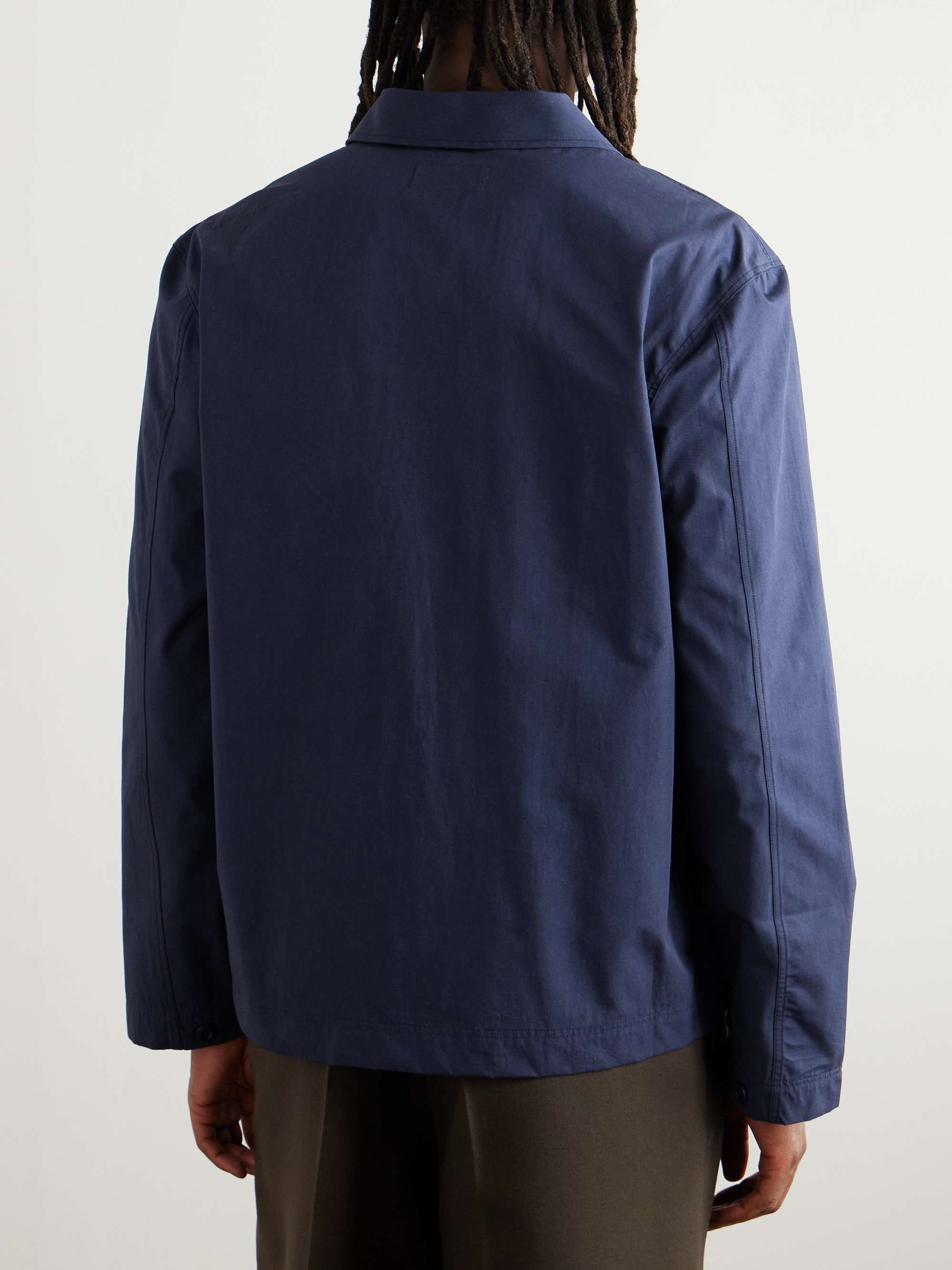Gibson Garment-Dyed Cotton-Twill Overshirt view