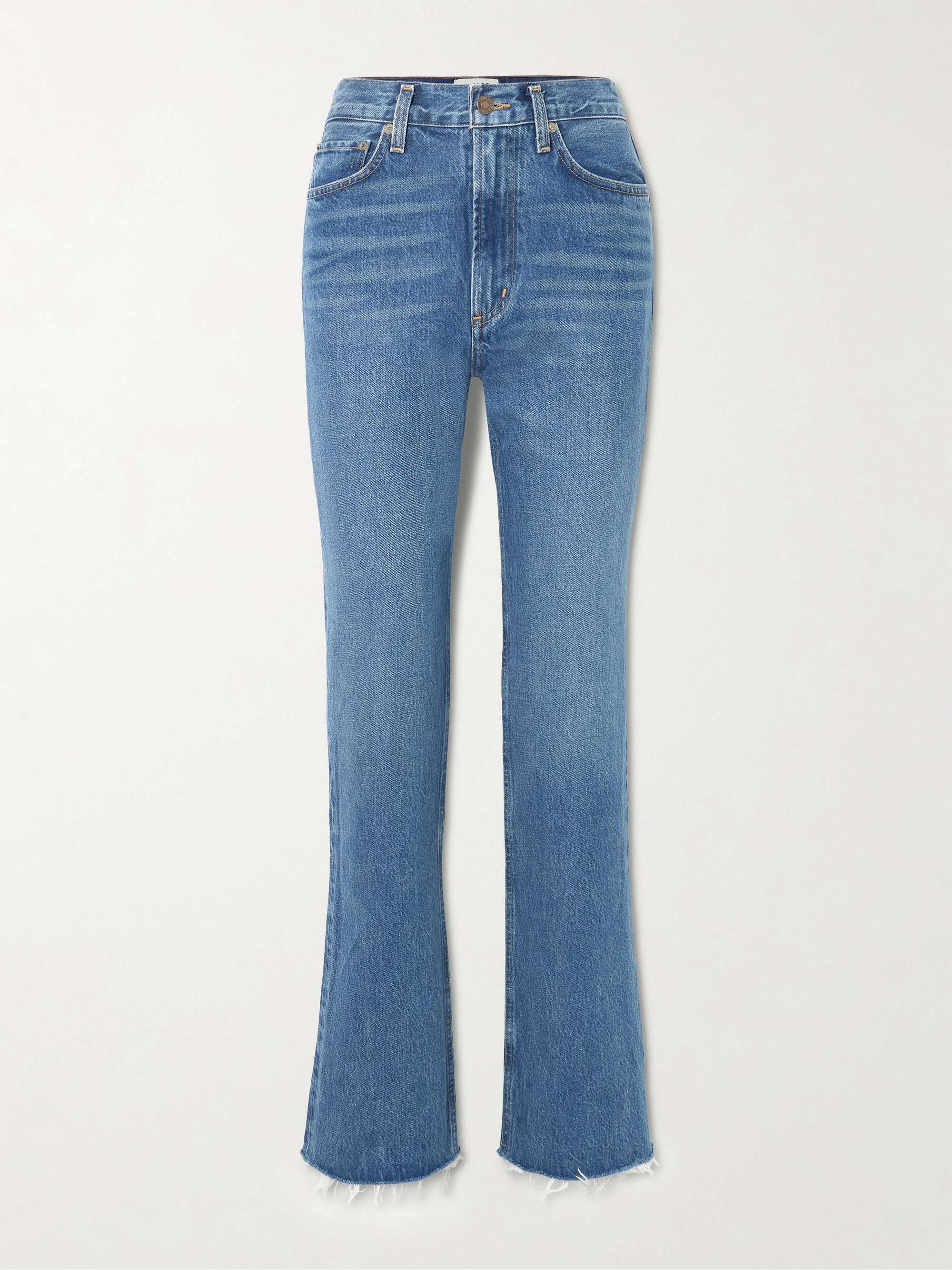 Leena high-rise bootcut jeans view