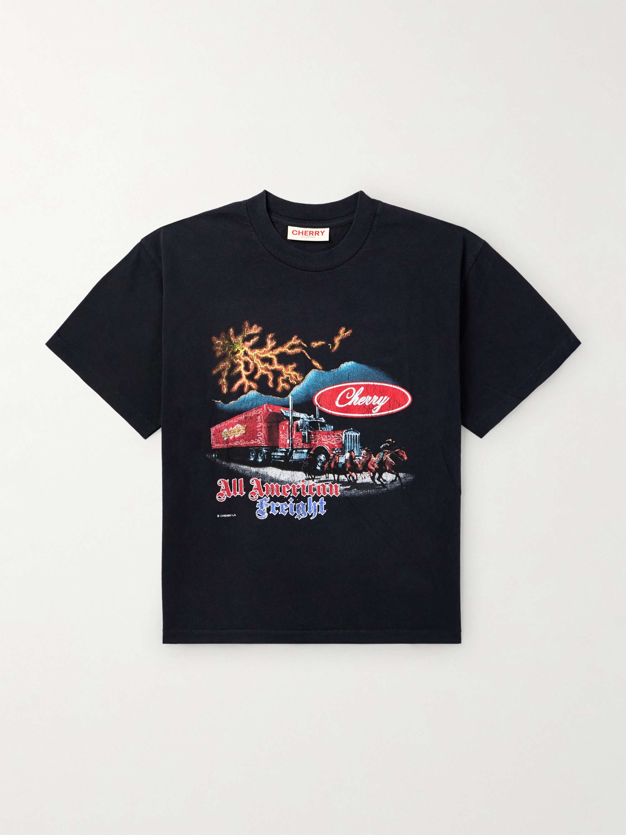 Truck Logo-Print Cotton-Jersey T-Shirt view