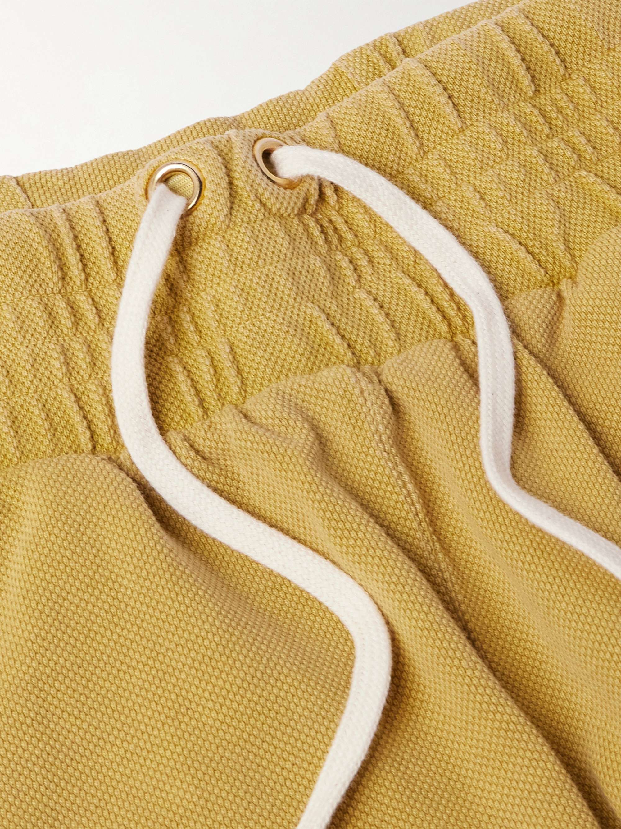 Cotton-Piqué Drawstring Shorts view