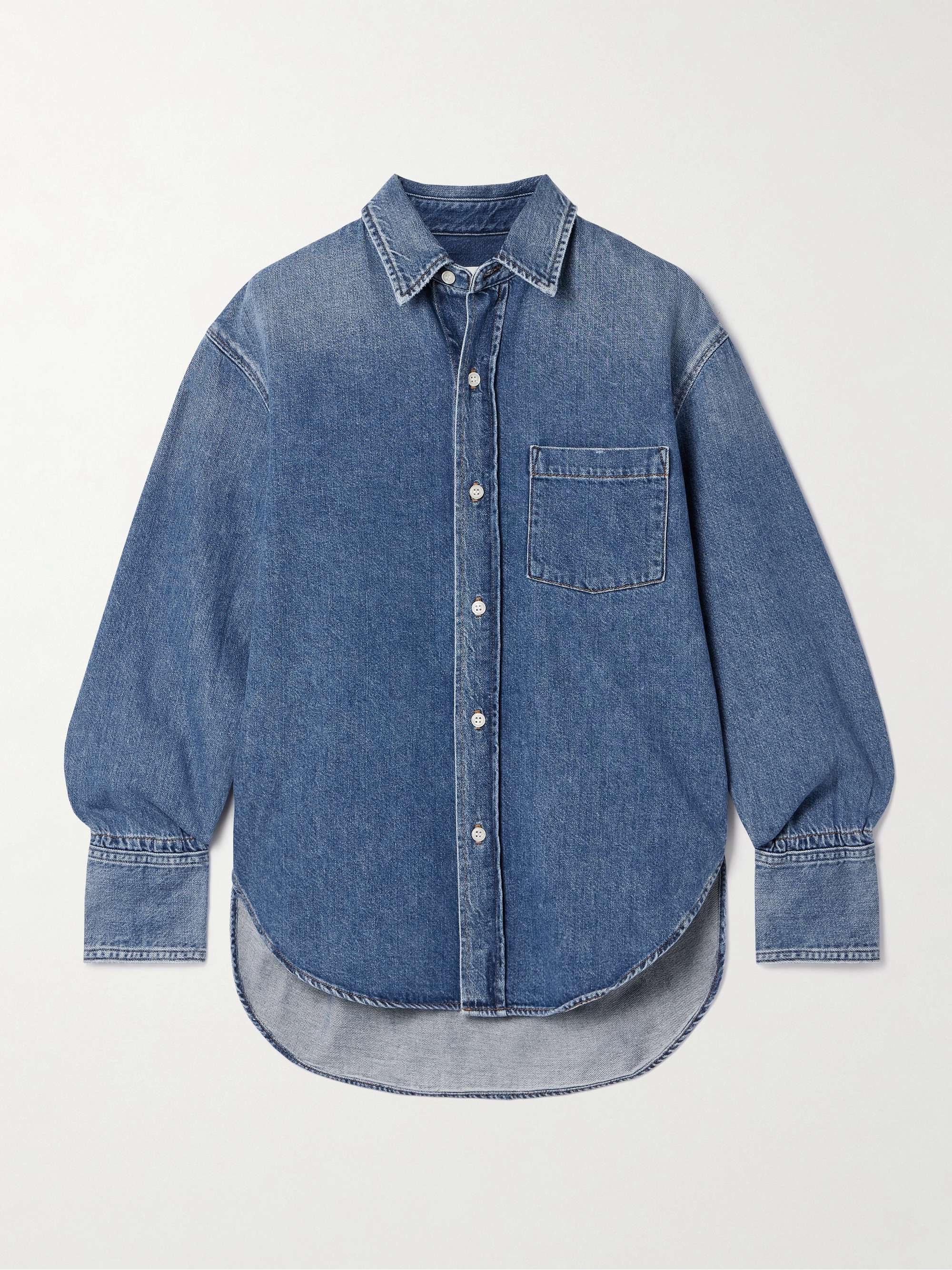 + Argent Harris denim shirt view