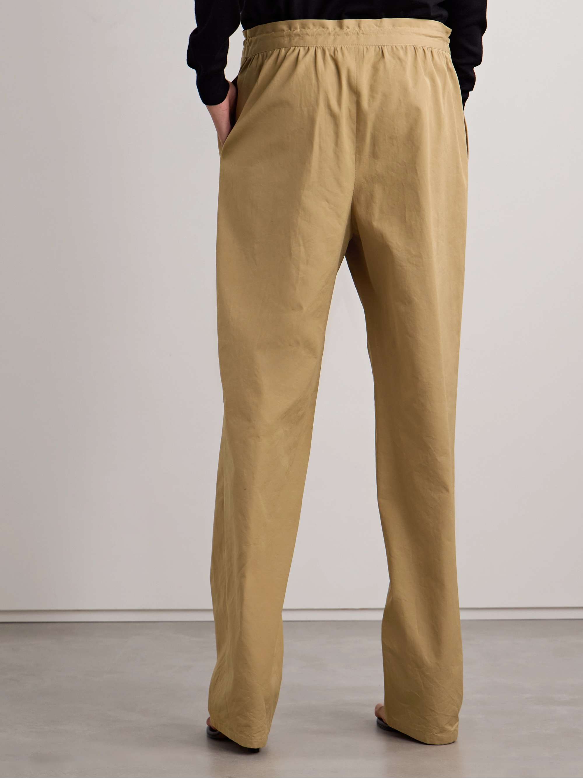 Bonette cotton straight-leg pants view