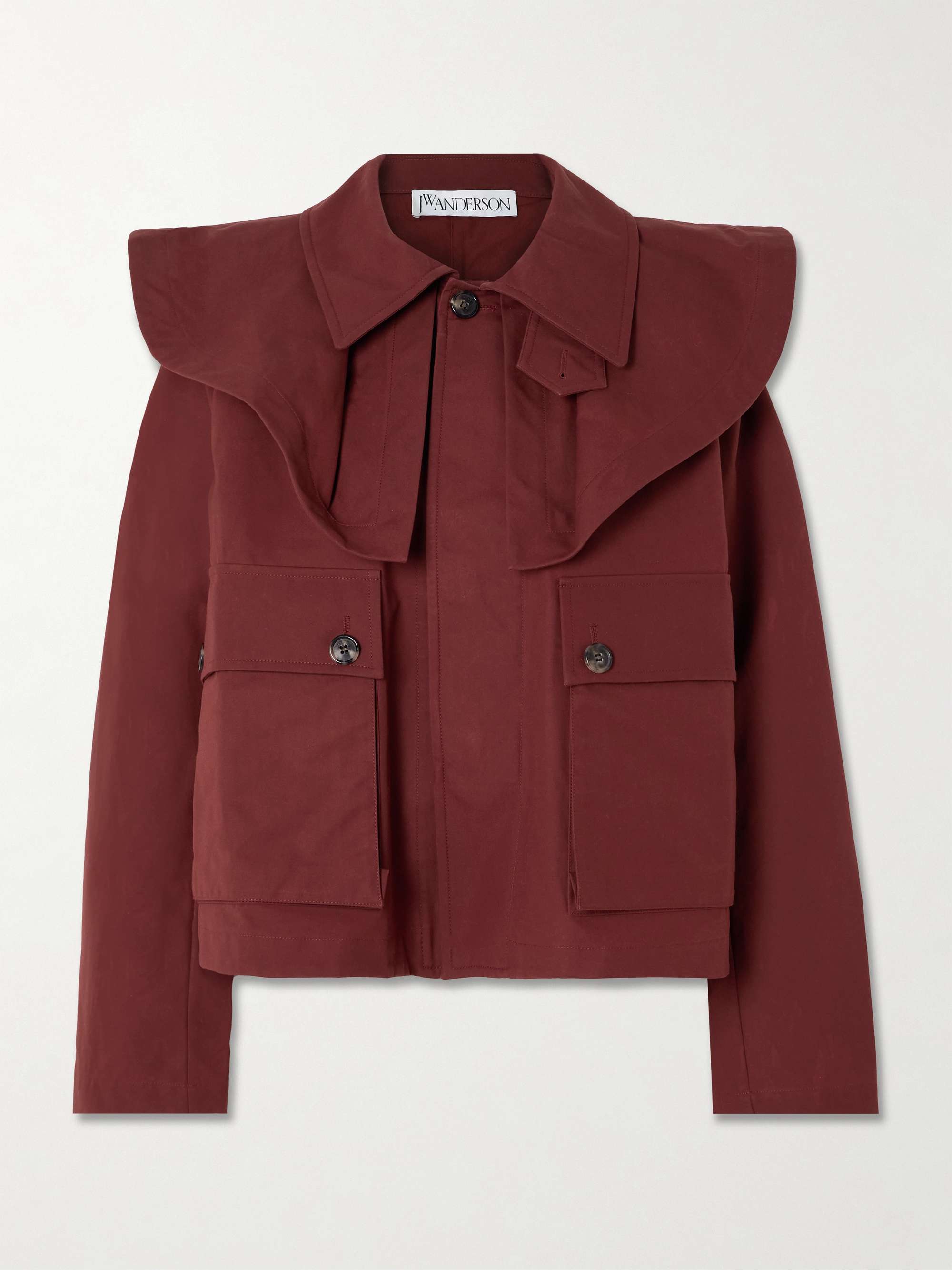 Layered cotton jacket view