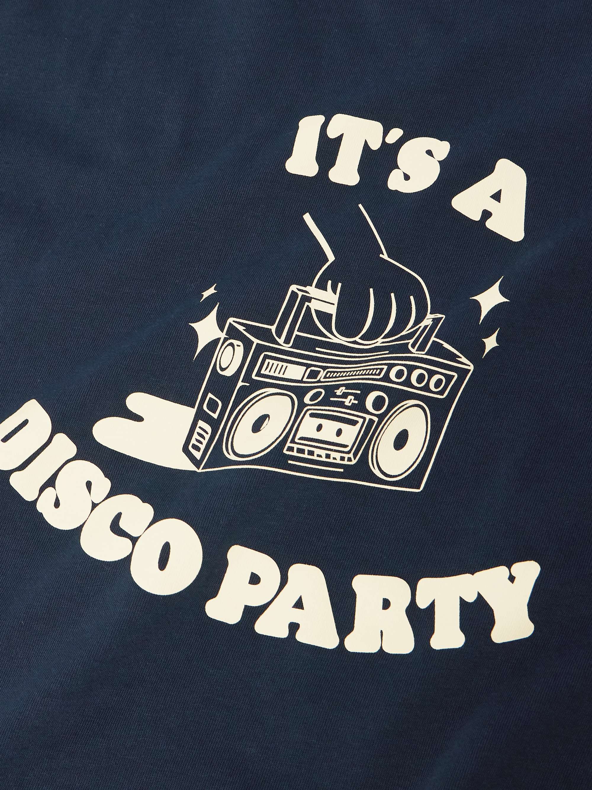 Disco Logo-Print Organic Cotton-Jersey T-Shirt view