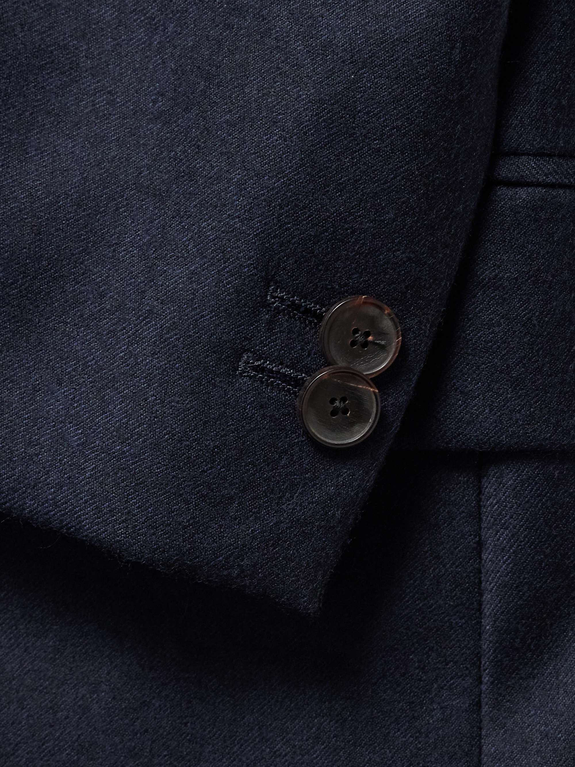 Regular-Fit Wool-Flannel Suit Jacket view