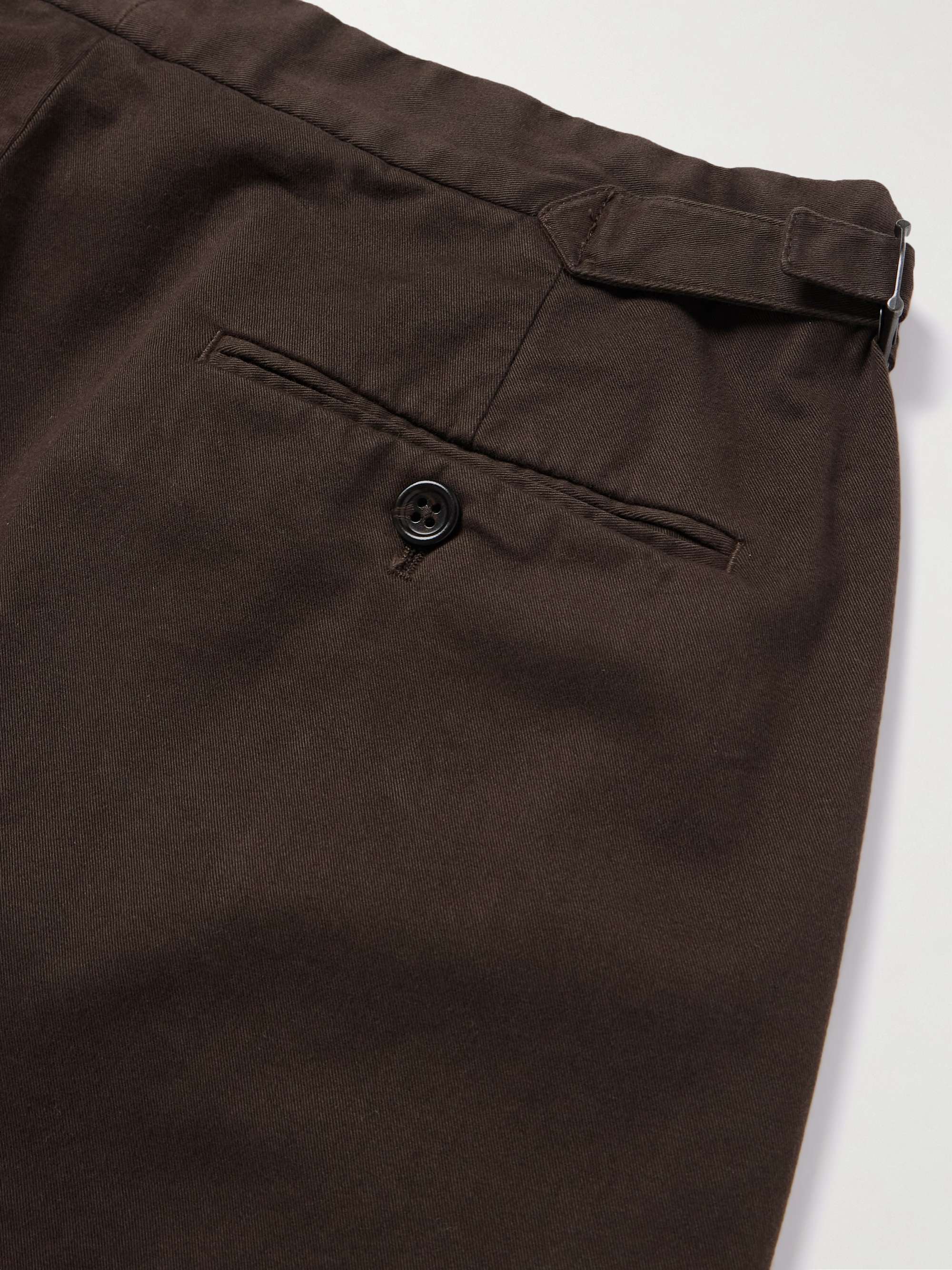 Chester Tapered Cotton-Blend Twill Suit Trousers view