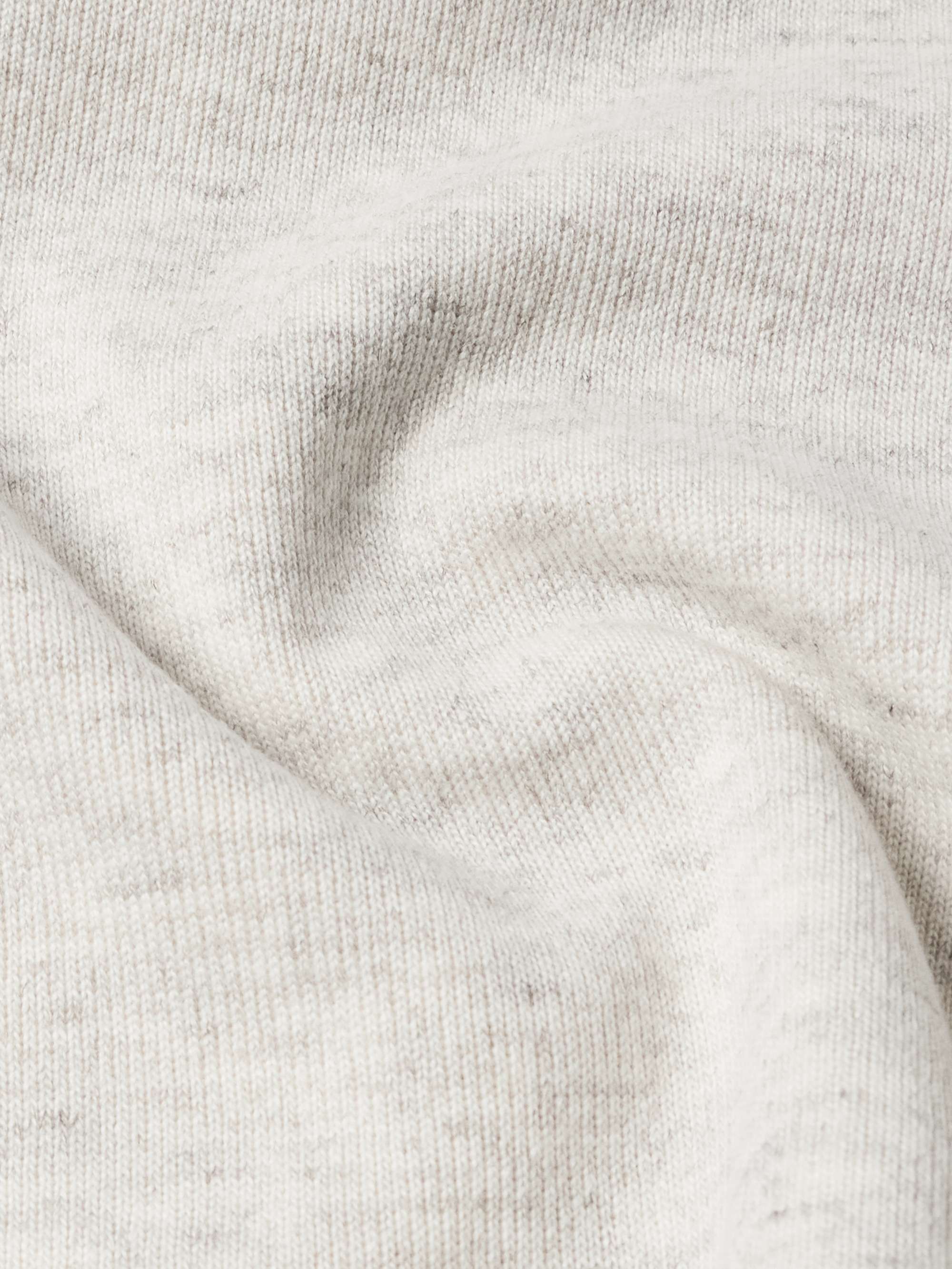 Ribbed Cotton-Blend Polo Shirt view