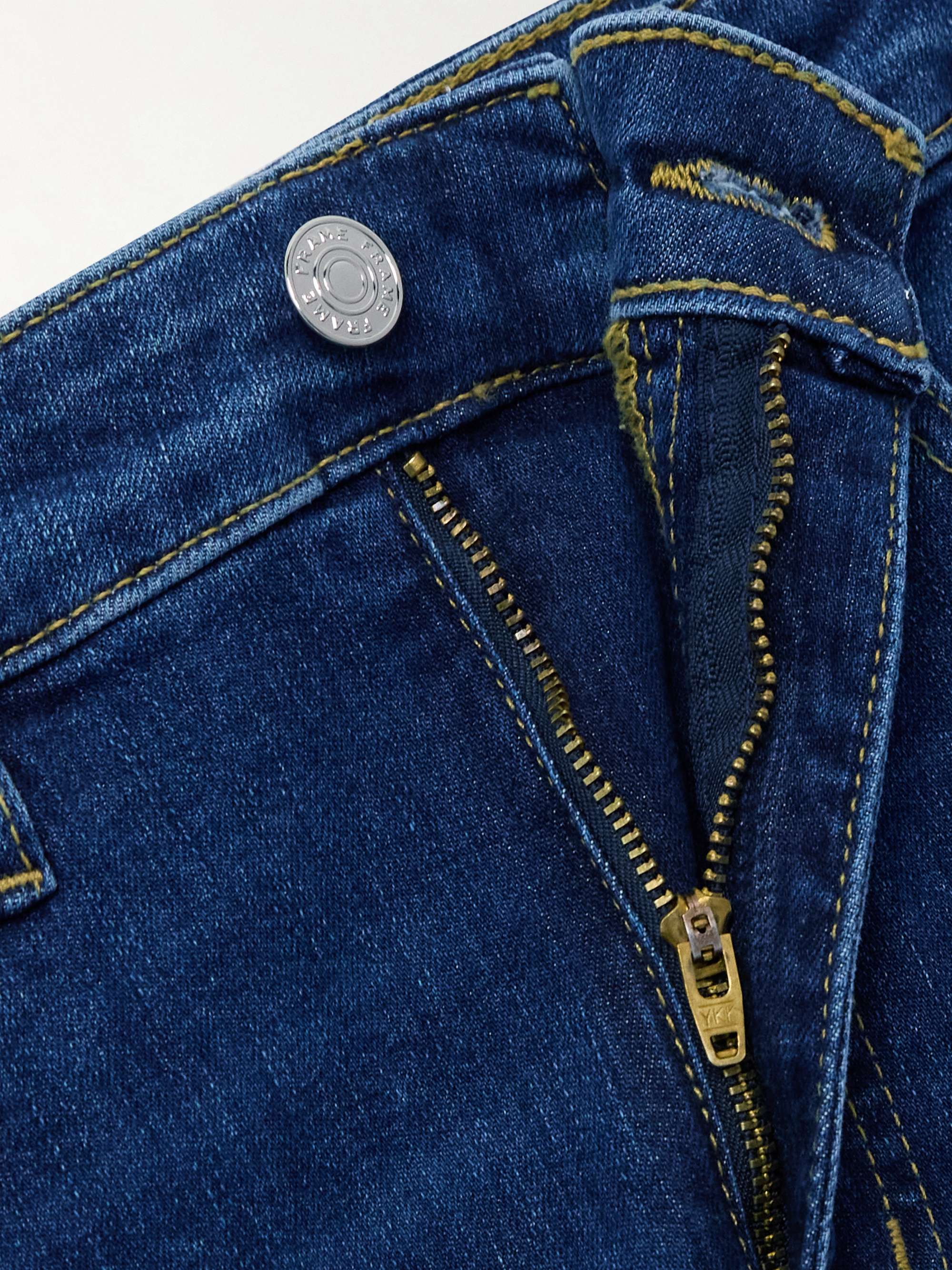 The Pencil high-rise skinny jeans view