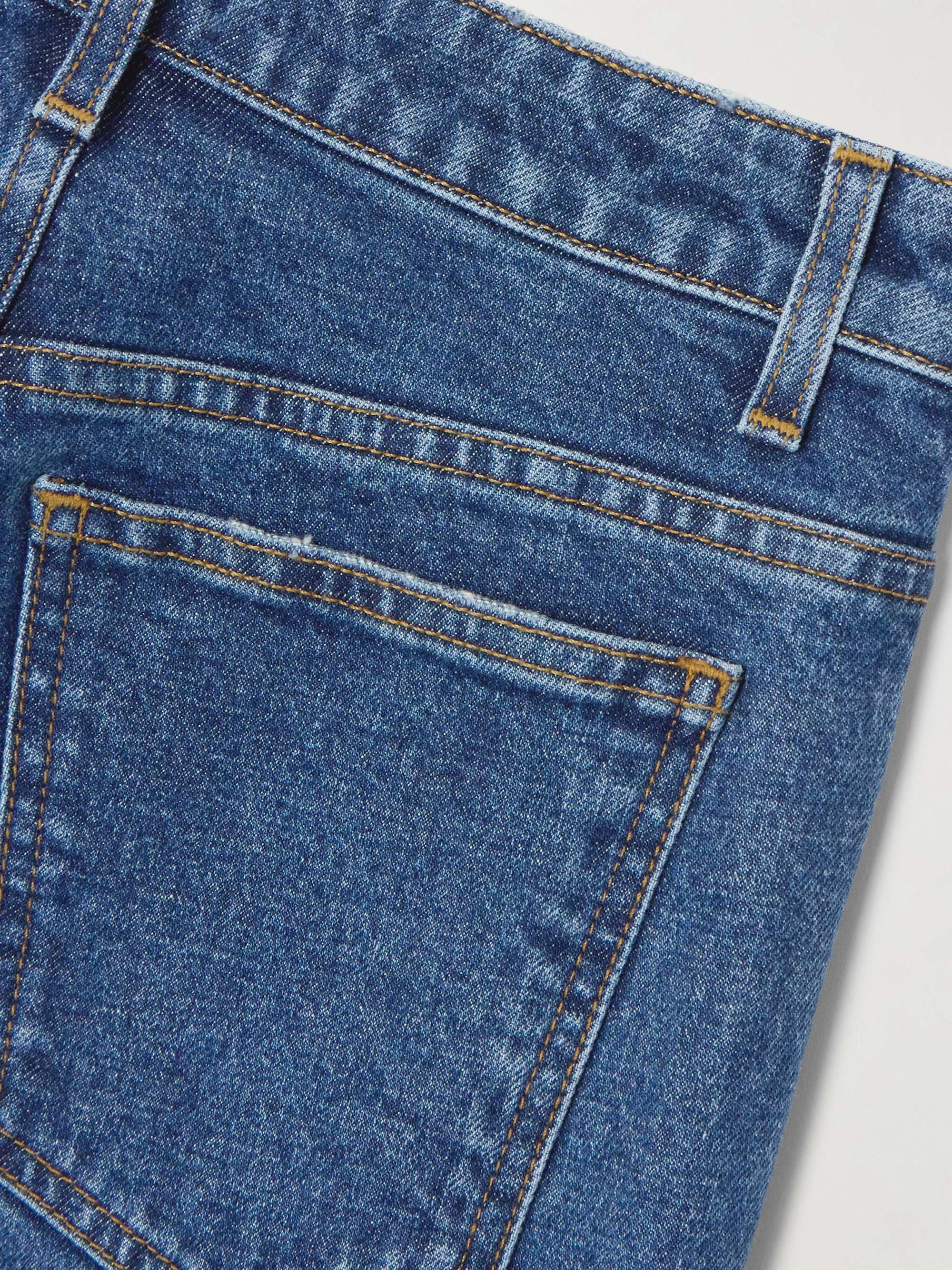 Vivian high-rise bootcut jeans view