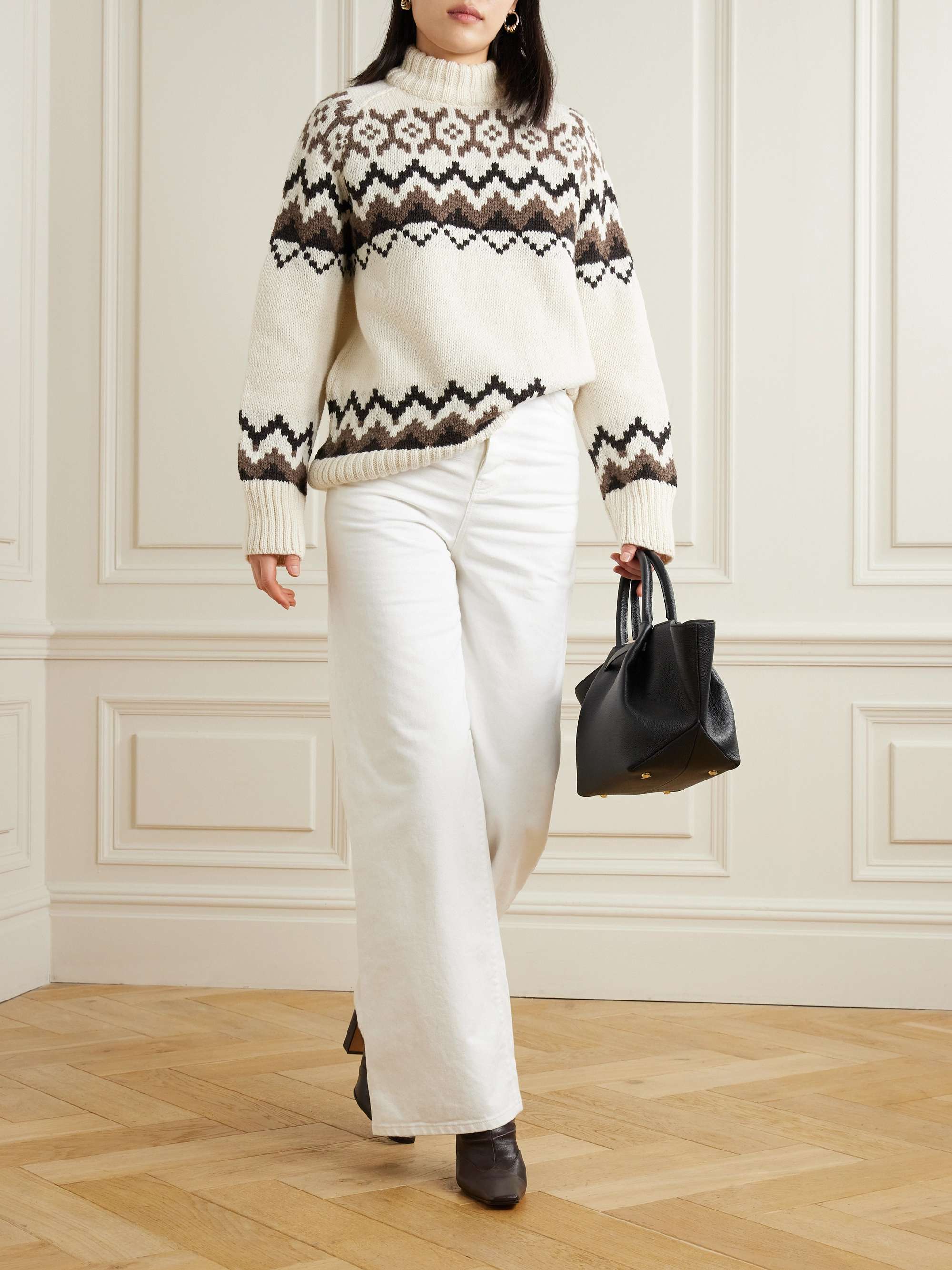 Bansha Fair Isle wool sweater view