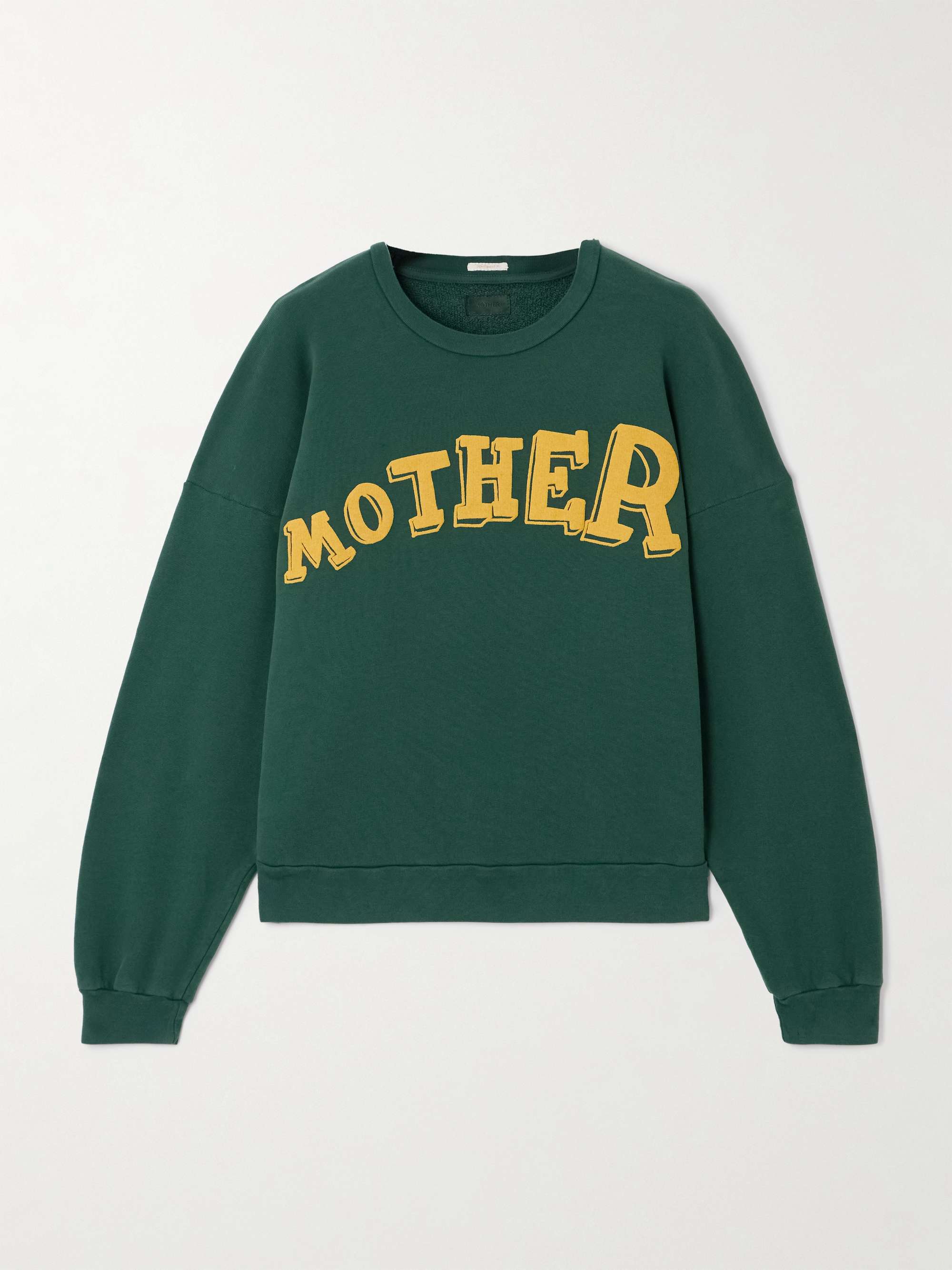 The Drop Square printed cotton-jersey sweatshirt view