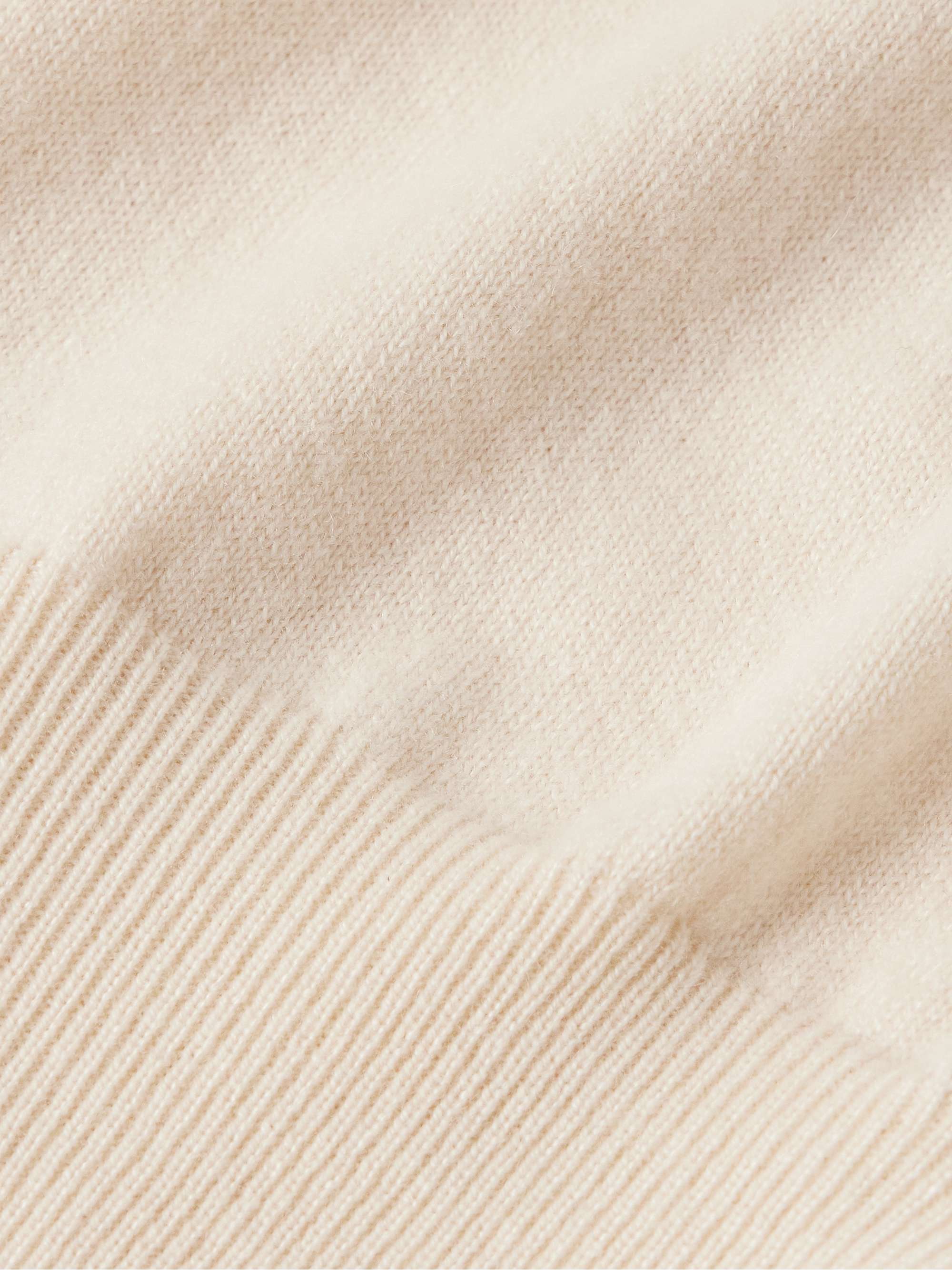Slim-Fit Baby Cashmere Rollneck Sweater view