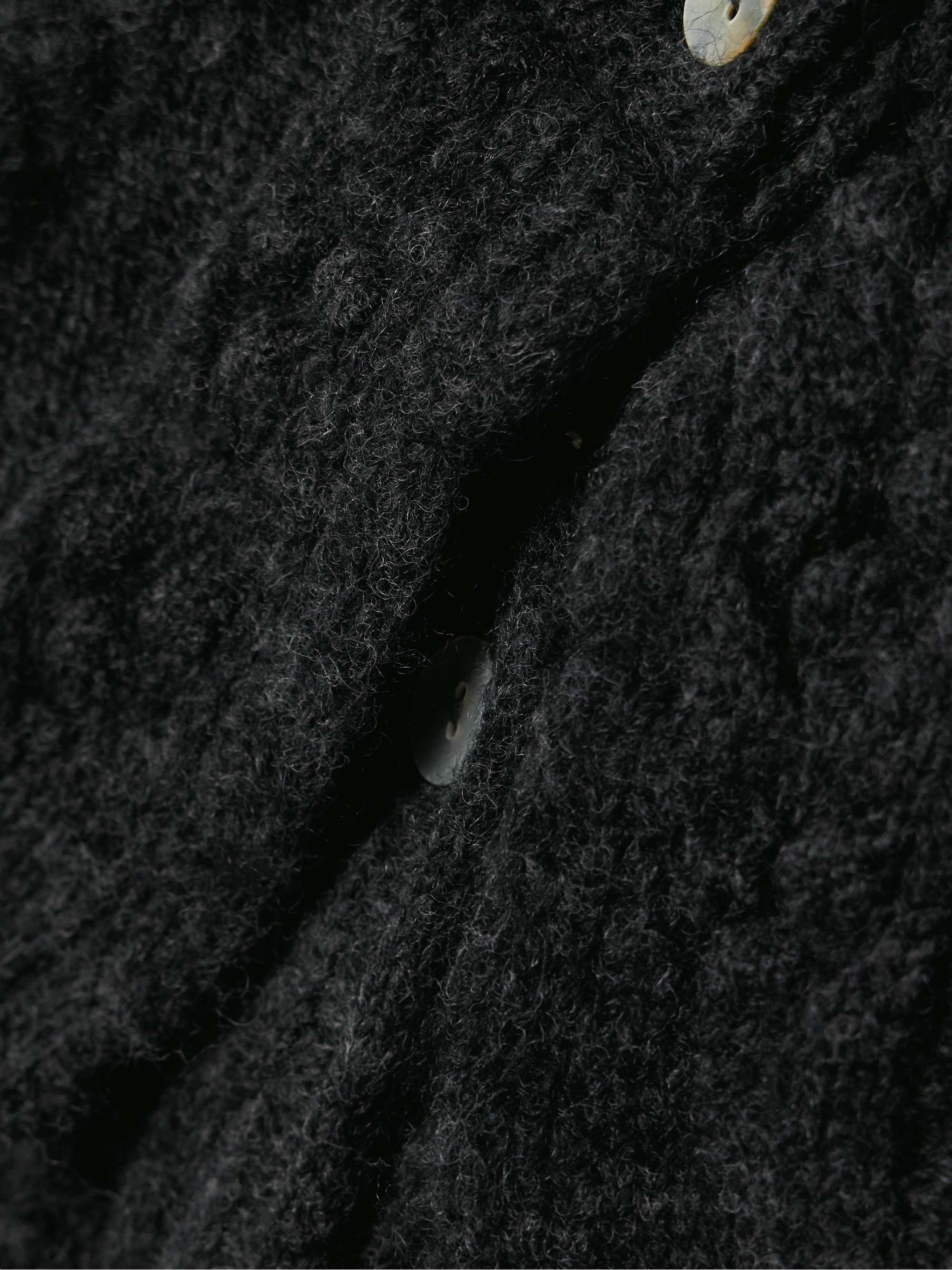 Nerina cable and pointelle-knit alpaca-blend cardigan view