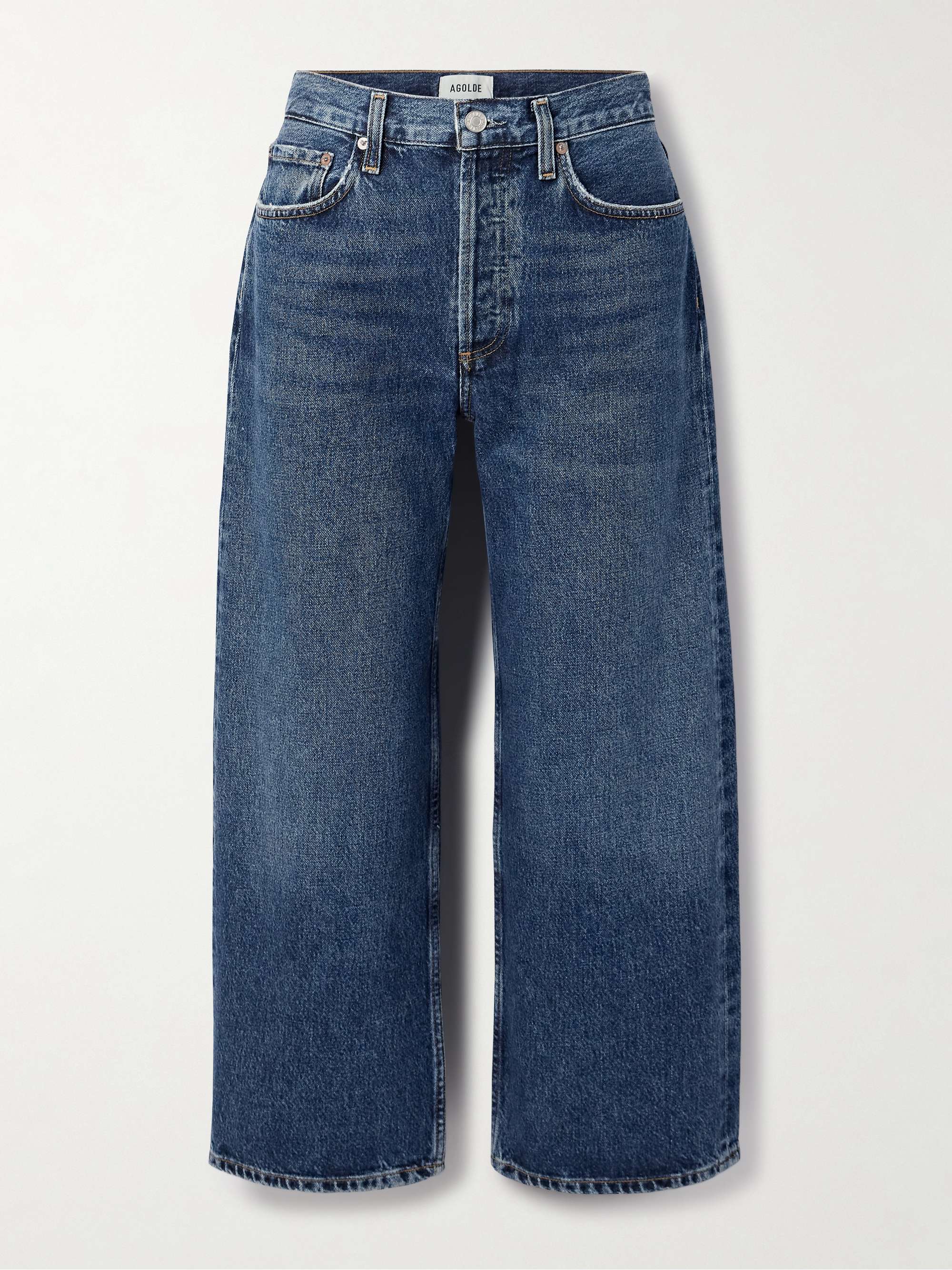 Arc cropped high-rise wide-leg jeans view