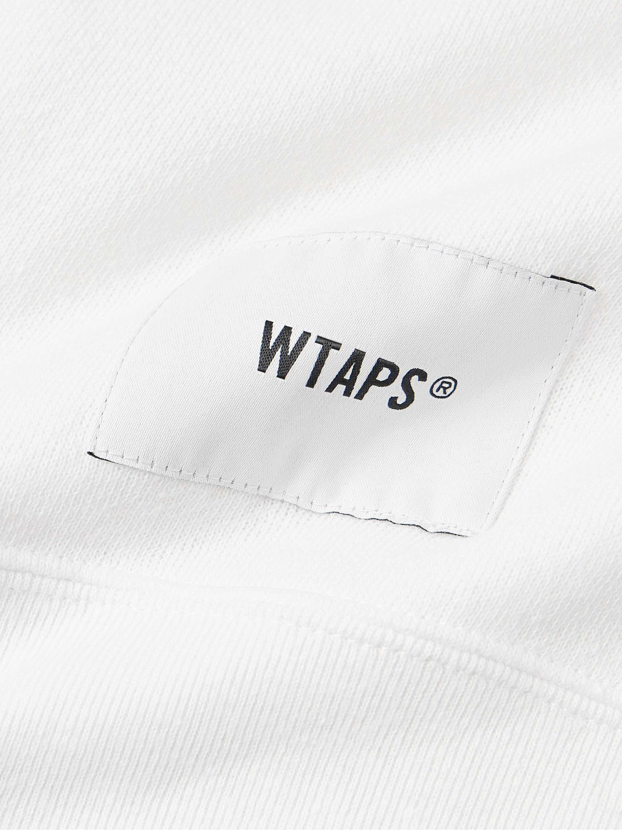 Logo-Embroidered Appliquéd Cotton-Blend Jersey Sweatshirt view
