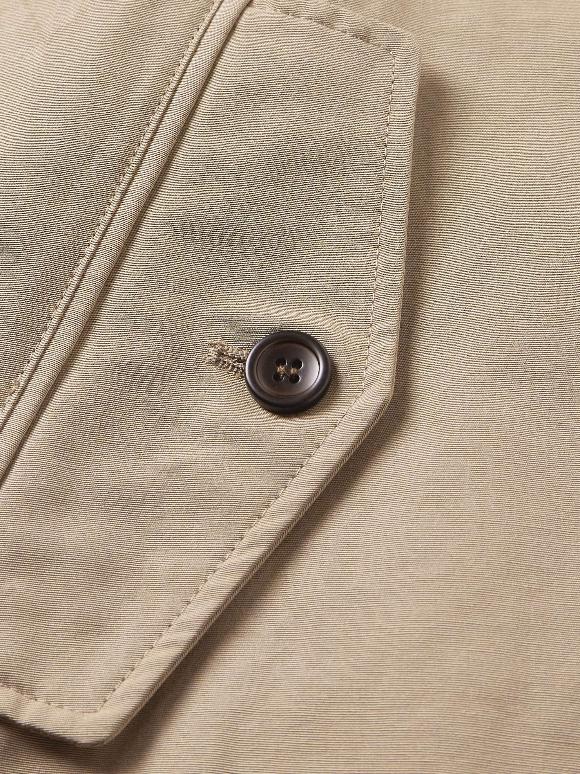 Buddy Cropped Cotton-Blend Twill Harrington Jacket view
