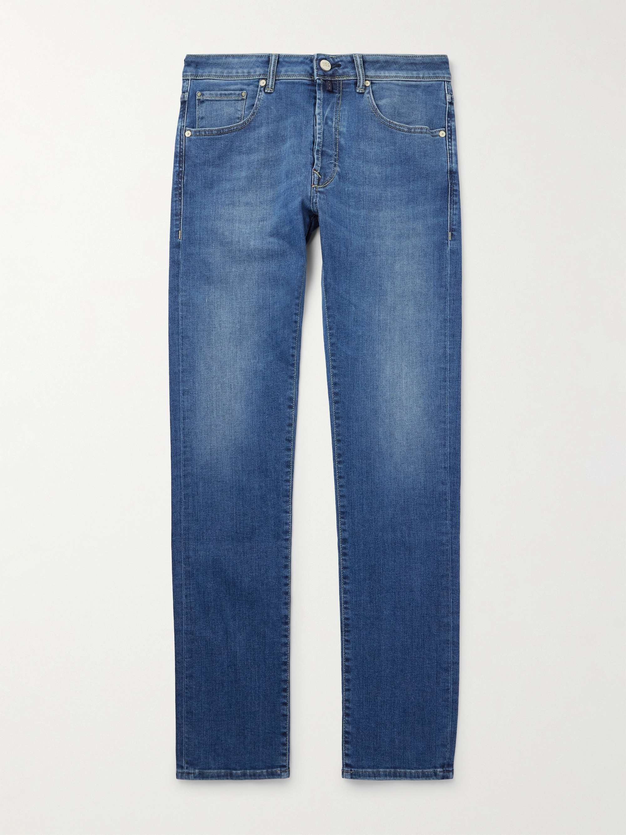 Blue Division Slim-Fit Straight-Leg Jeans view
