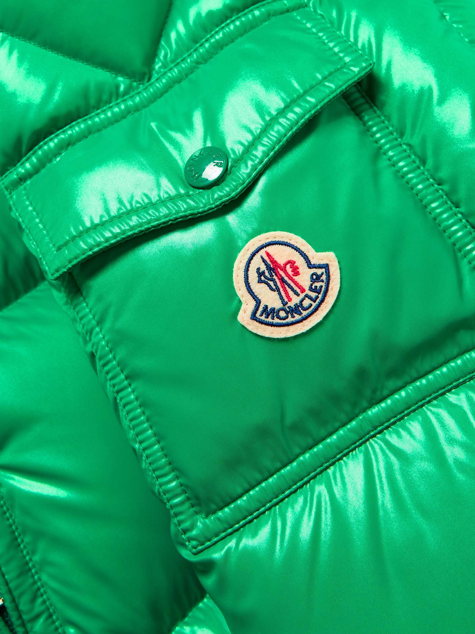Ecrins Quilted Shell Hooded Down Jacket view