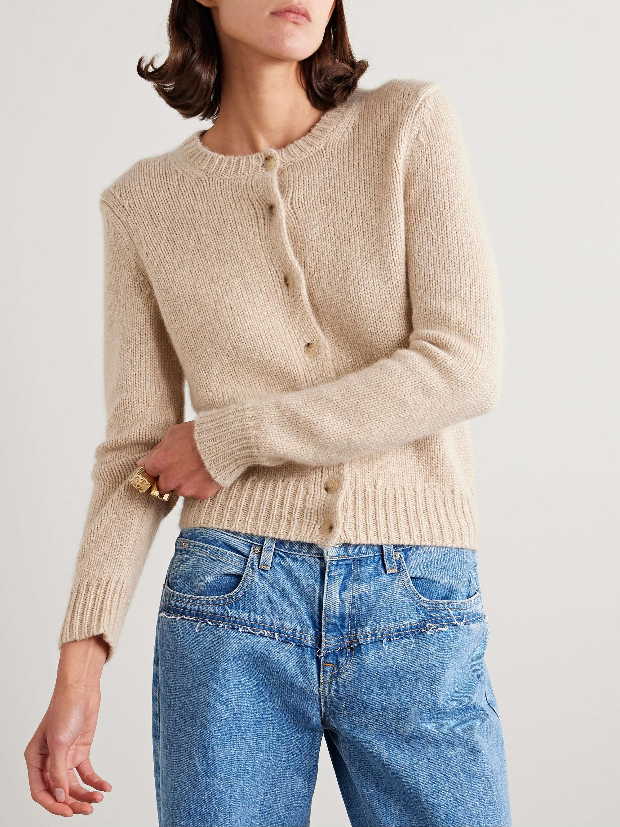 Saskia cashmere cardigan view