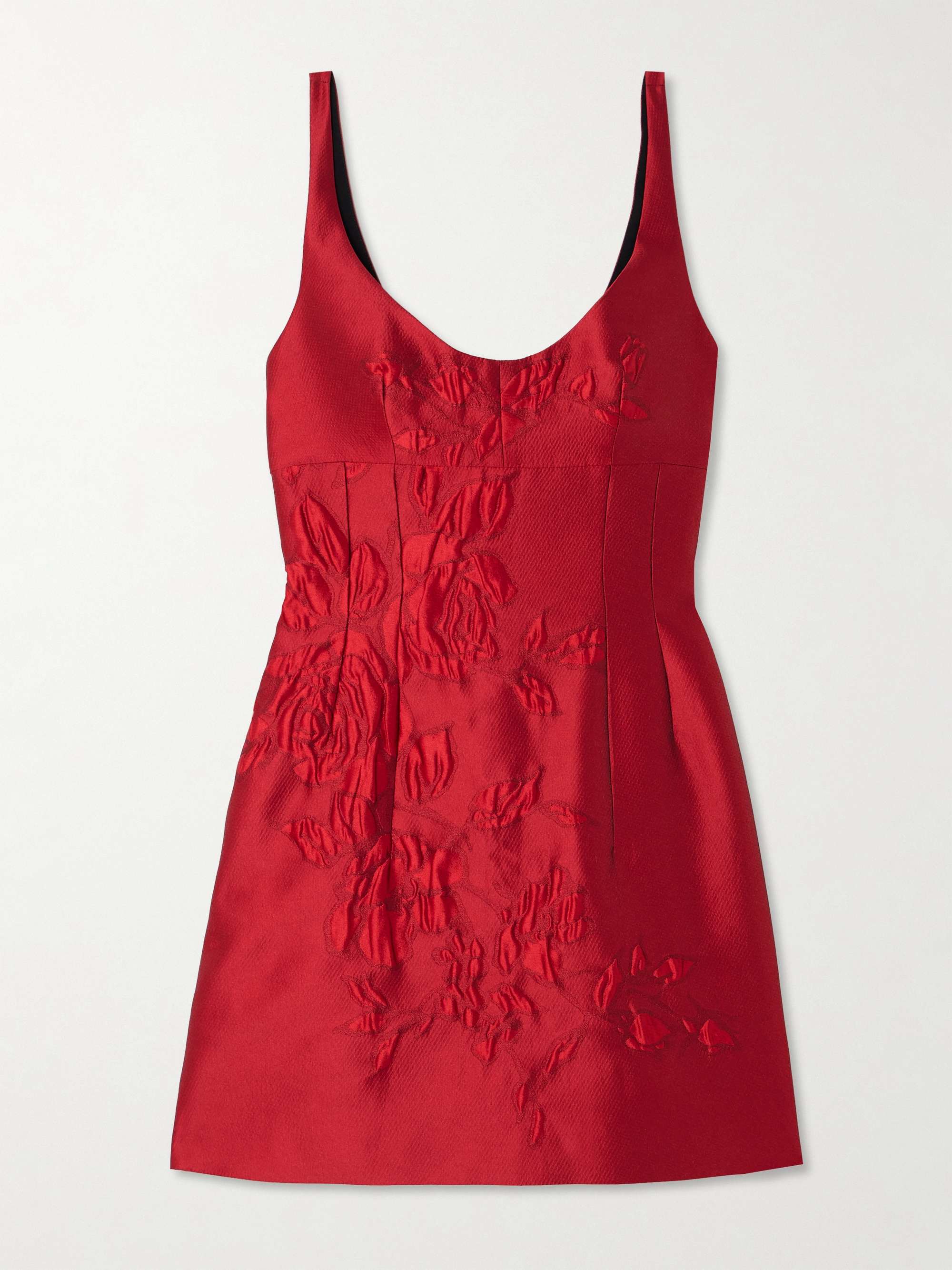 Einna floral cloqué mini dress view