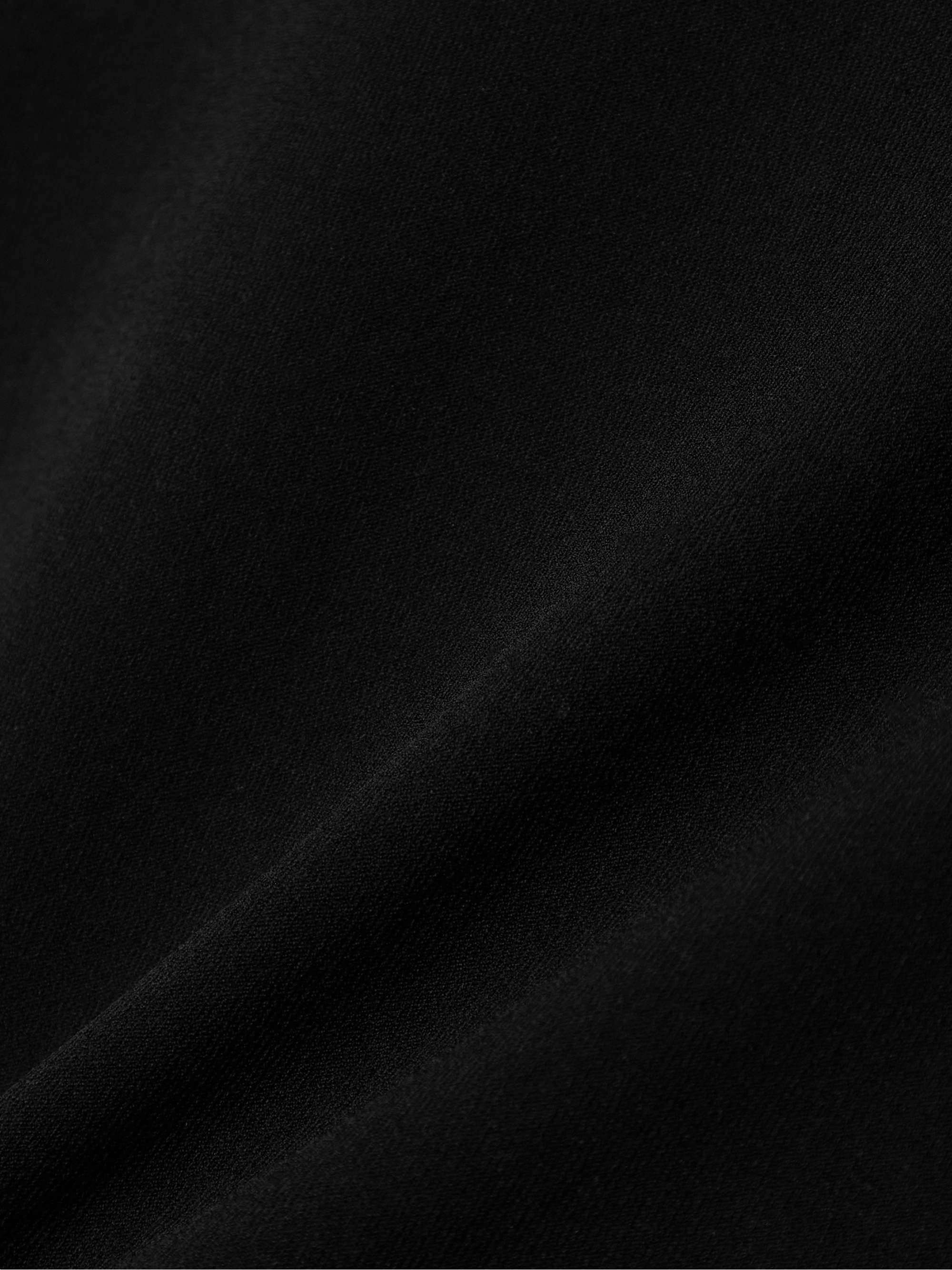 Patti stretch-jersey turtleneck top view